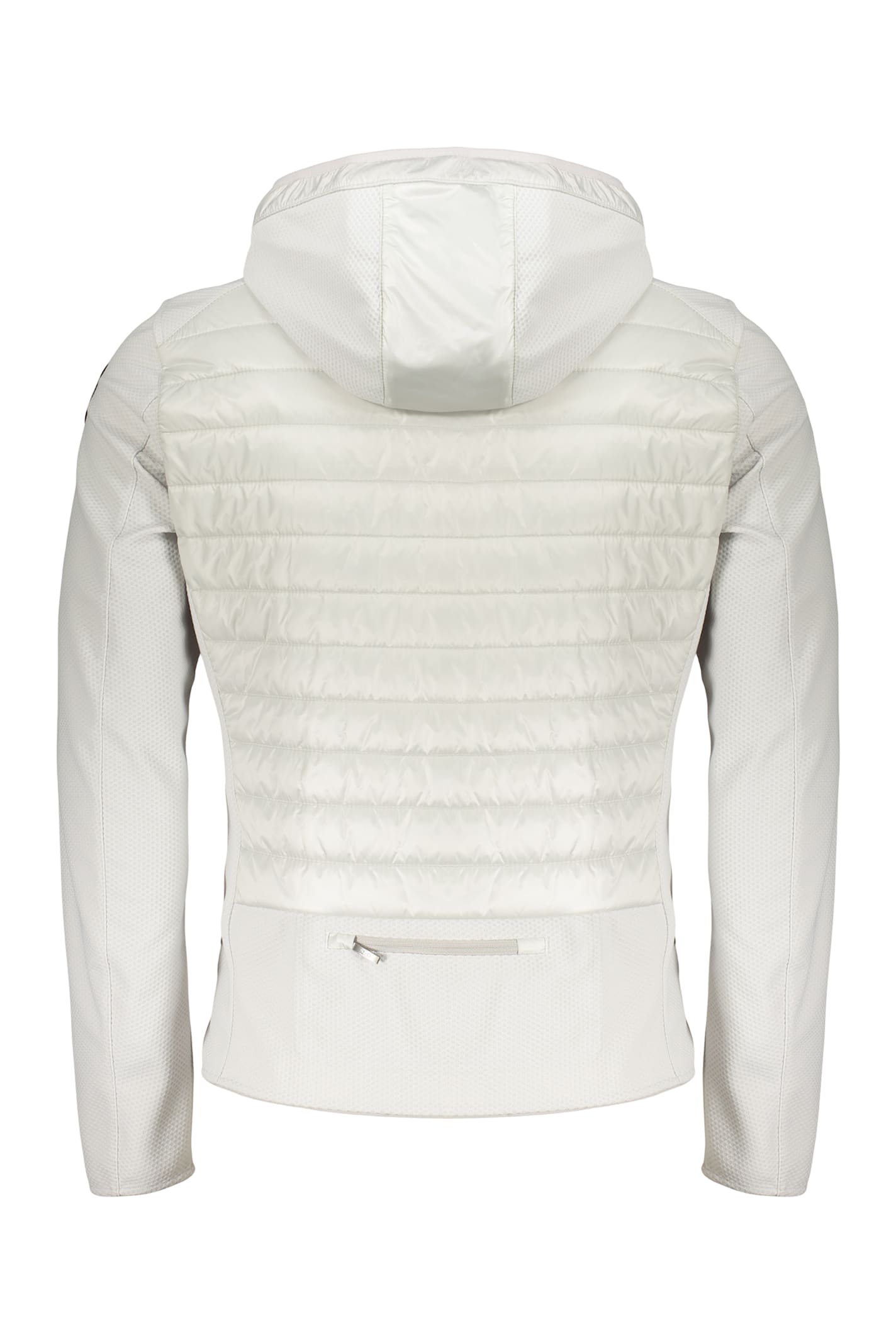 Parajumpers Lightweight Quilted Jacket With Hood In Gray