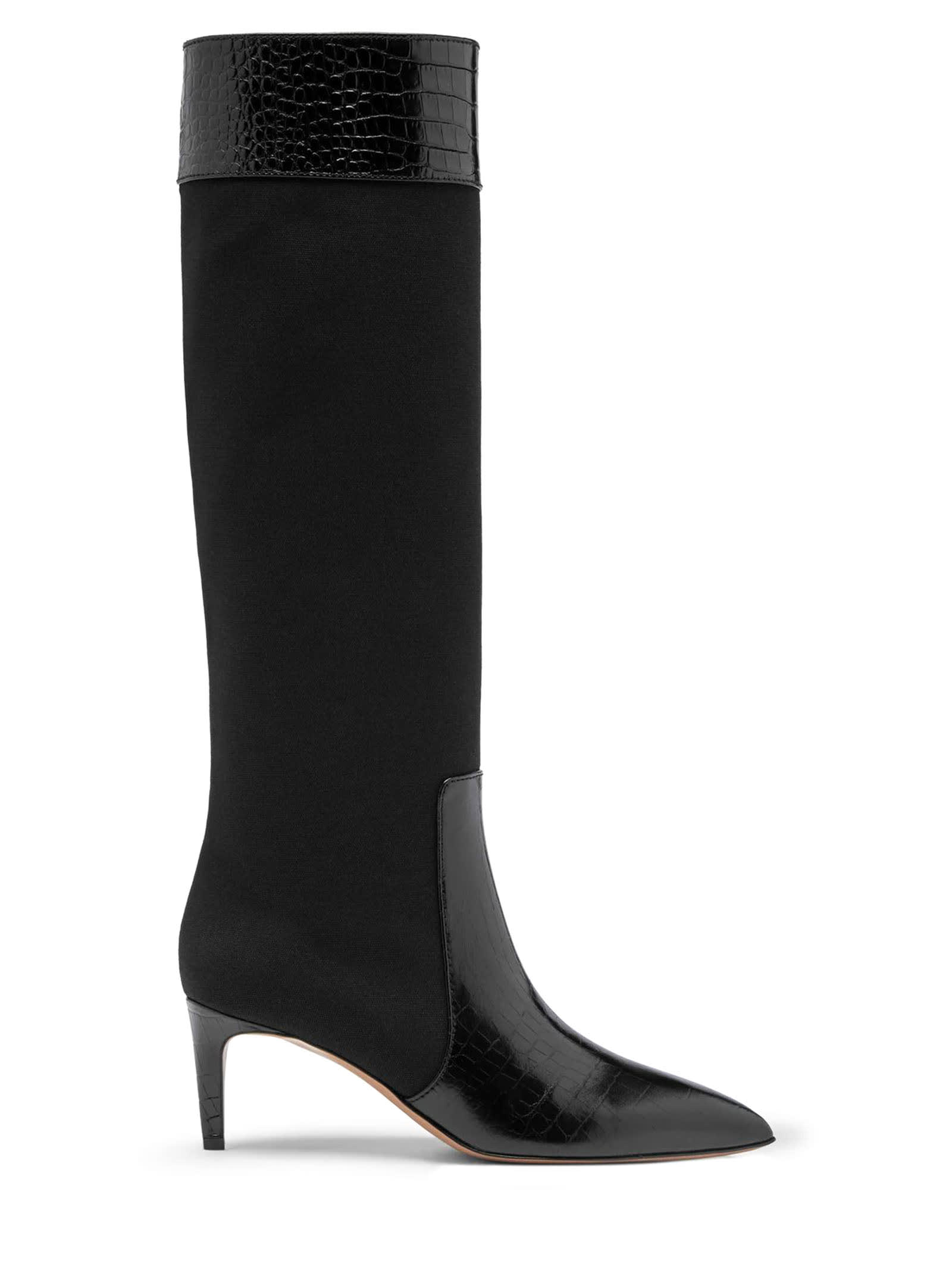 Shop Paris Texas Black Stiletto Boot