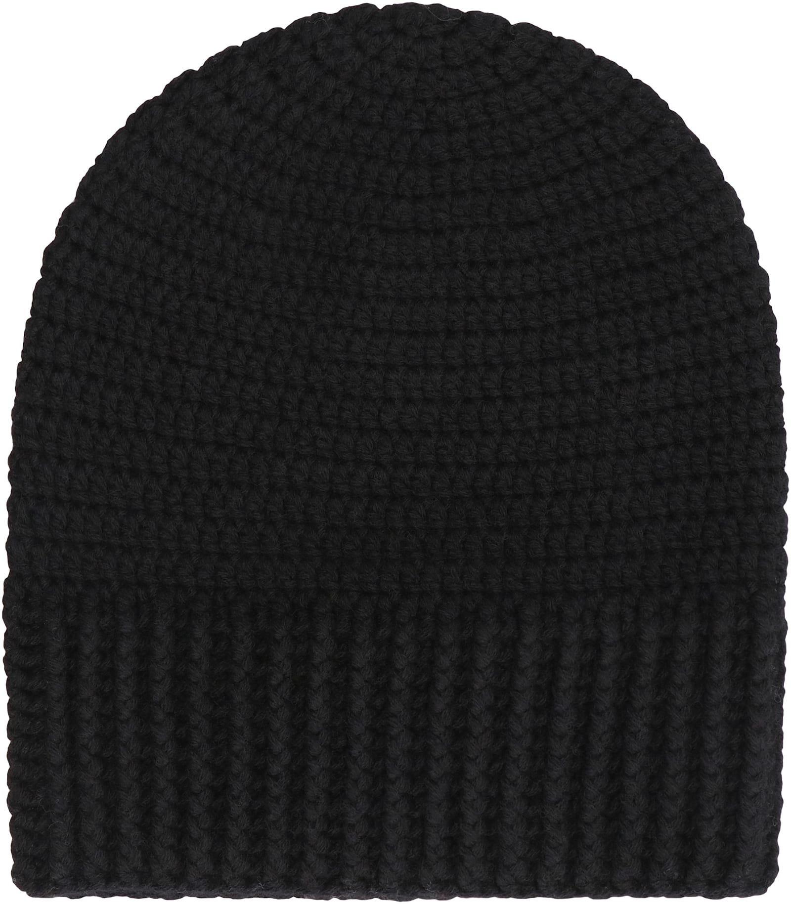 Shop Malo Knitted Beanie In Black