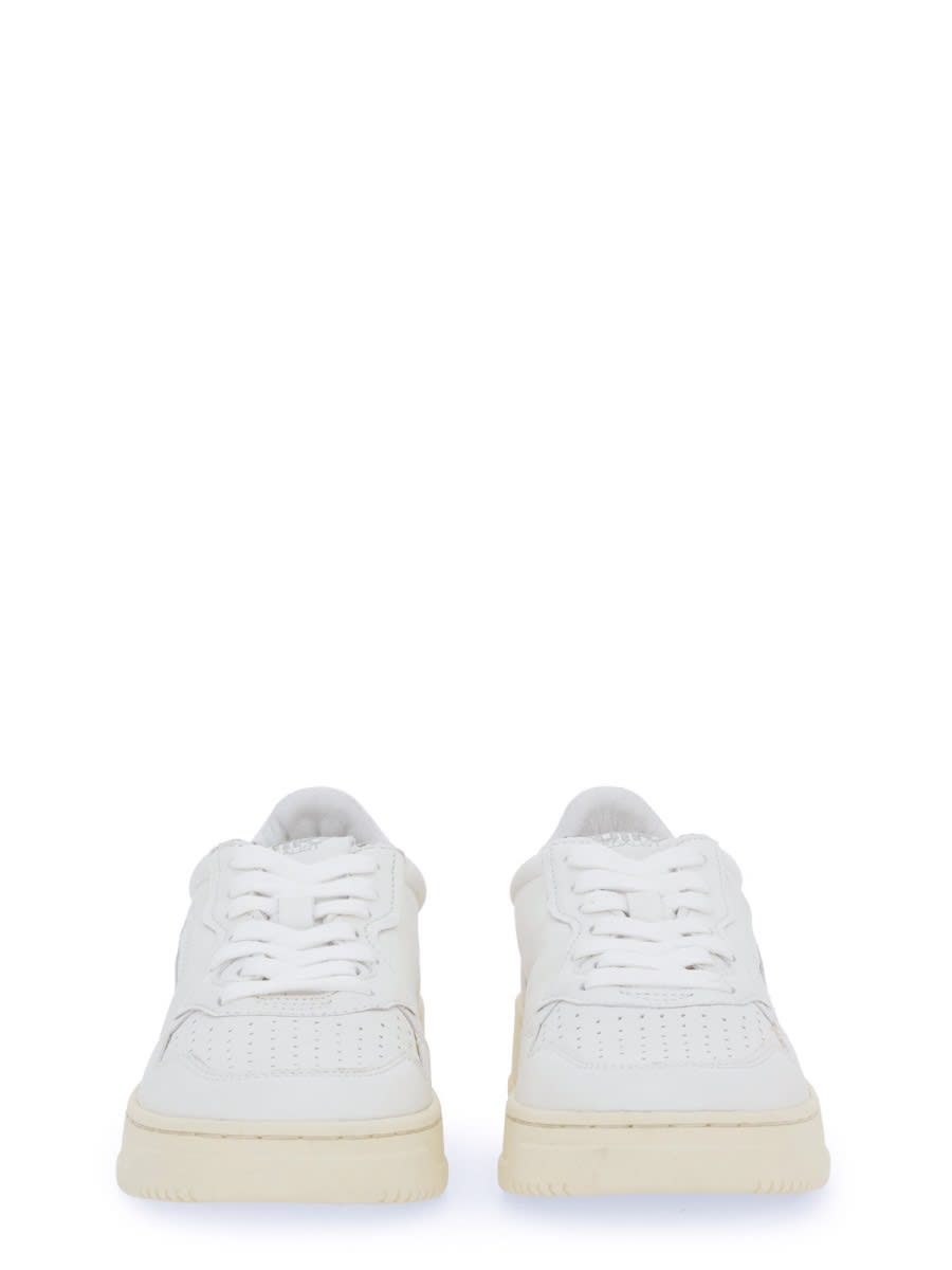 Shop Autry Medalist Low Sneakers In White