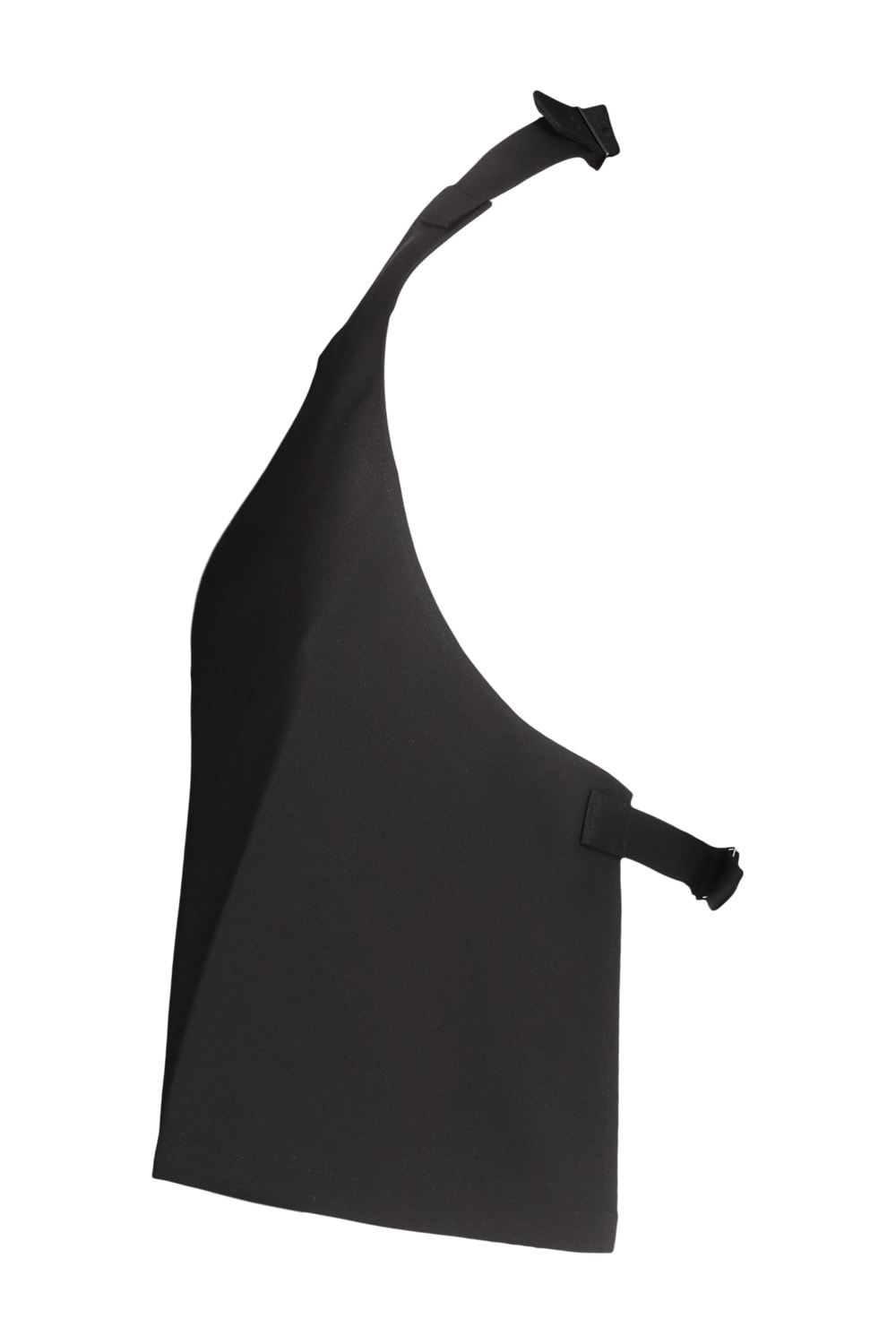 Wardrobe.nyc Backless Halter Top In Blk Black