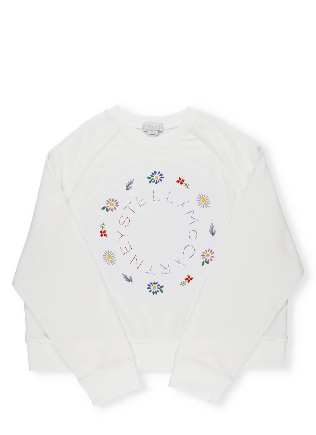 Stella McCartney Sweatshirt With Logo And Flowers