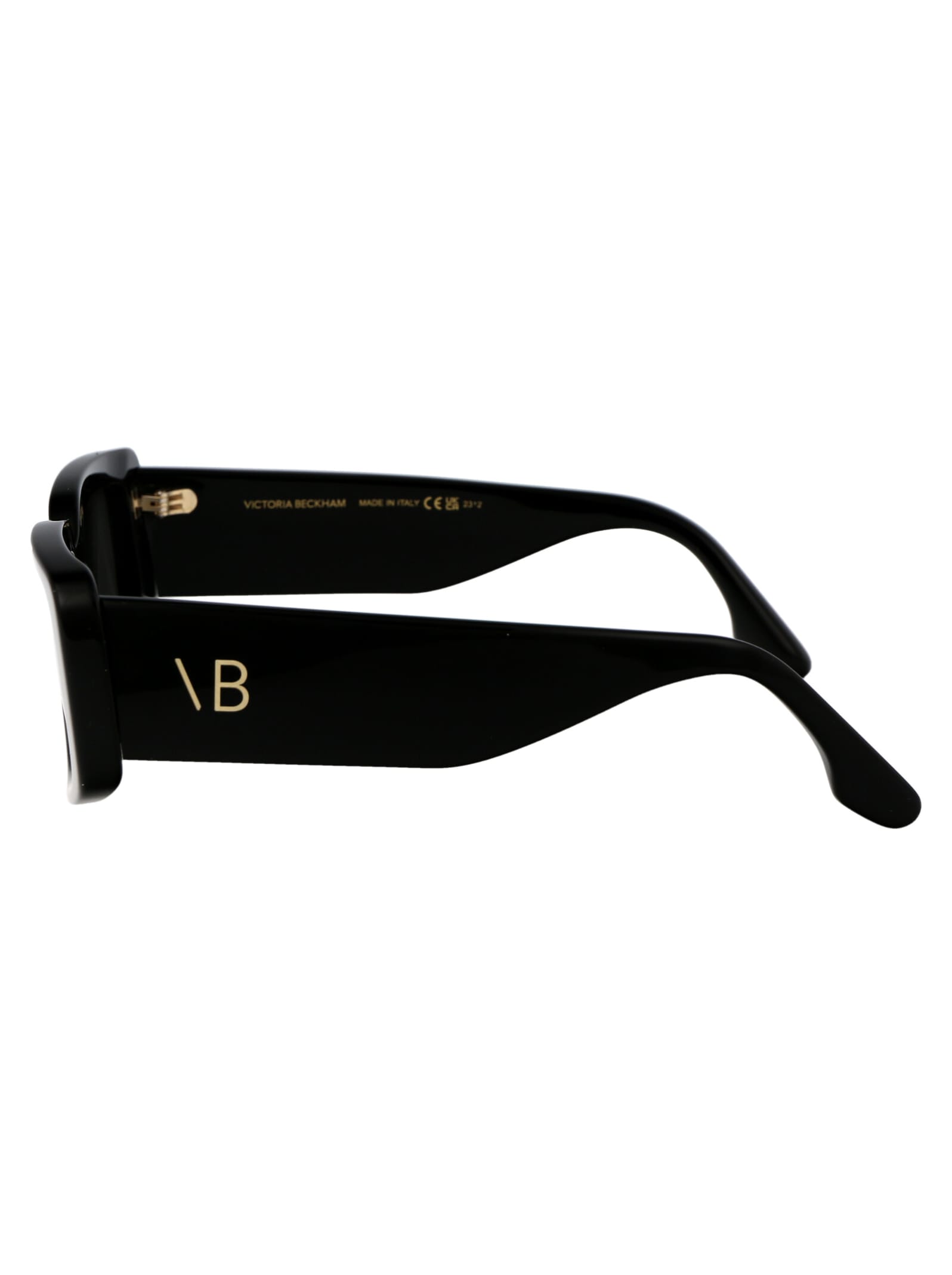 Shop Victoria Beckham Vb670s Sunglasses In 001 Black