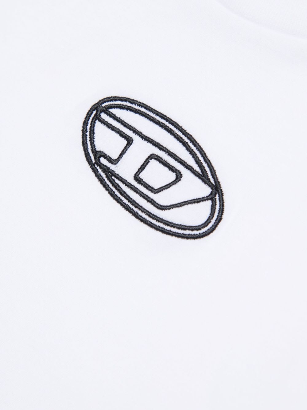 Diesel Kids Tixan T-shirt In White