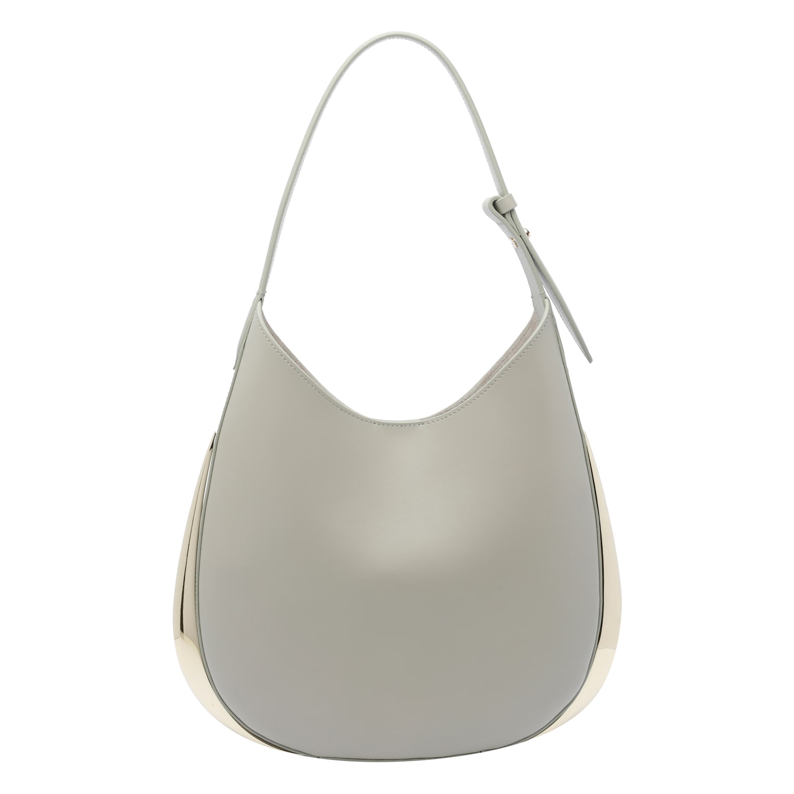 Benedetta Bruzziches Tote Bag With Adjustable Handle Structure In Green