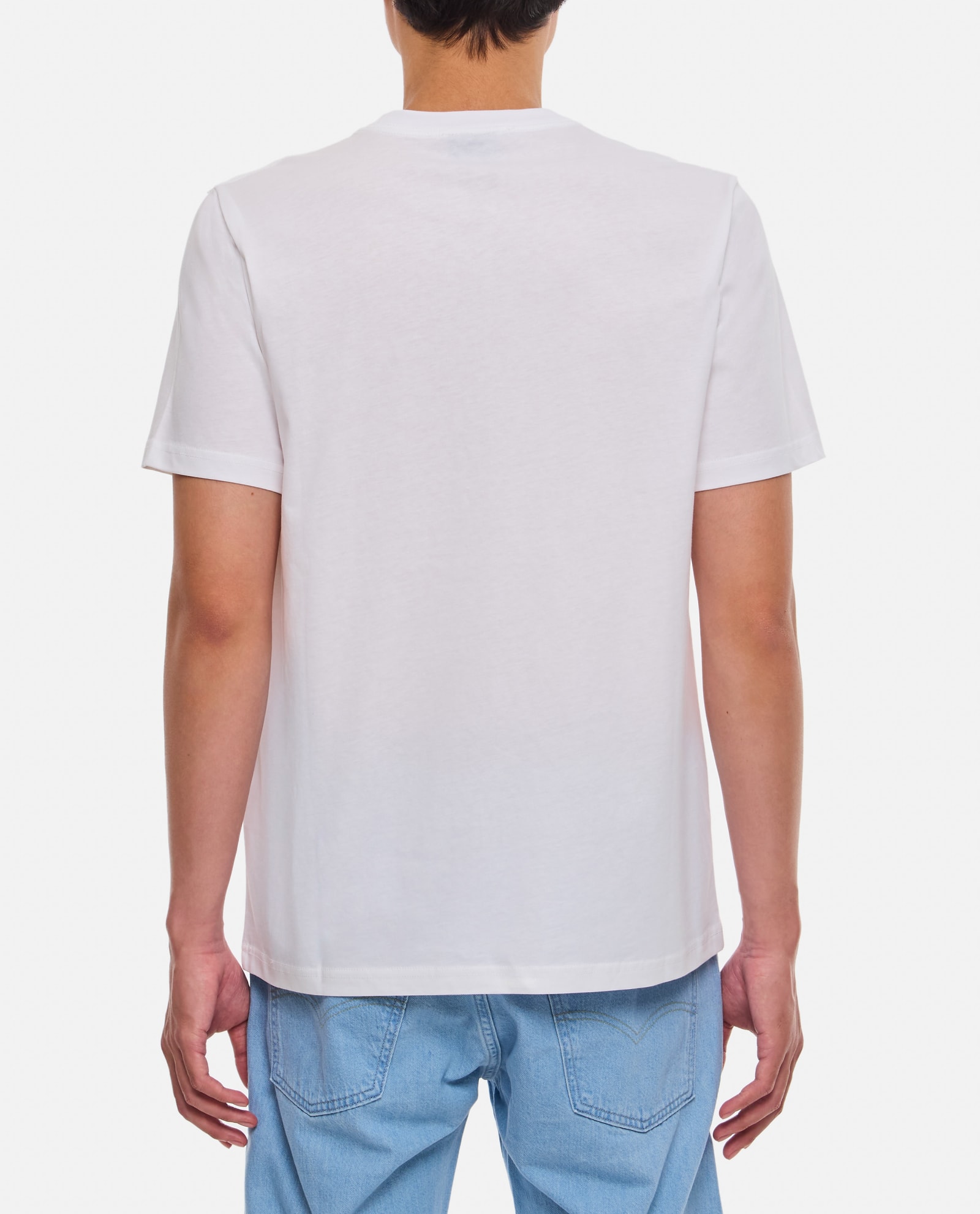 Shop Ps By Paul Smith Cotton Cartoon T-shirt In White