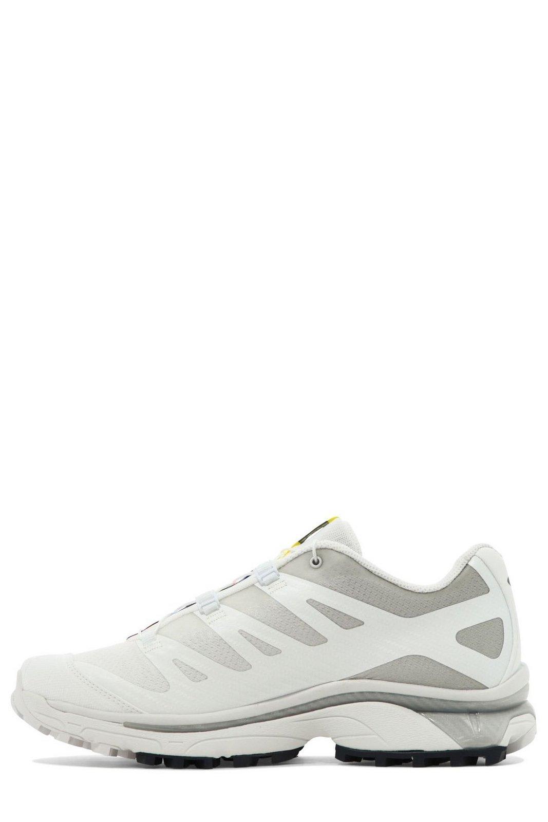 Salomon Two-tone Fabric Xt-4 Og Sneakers In Bianco