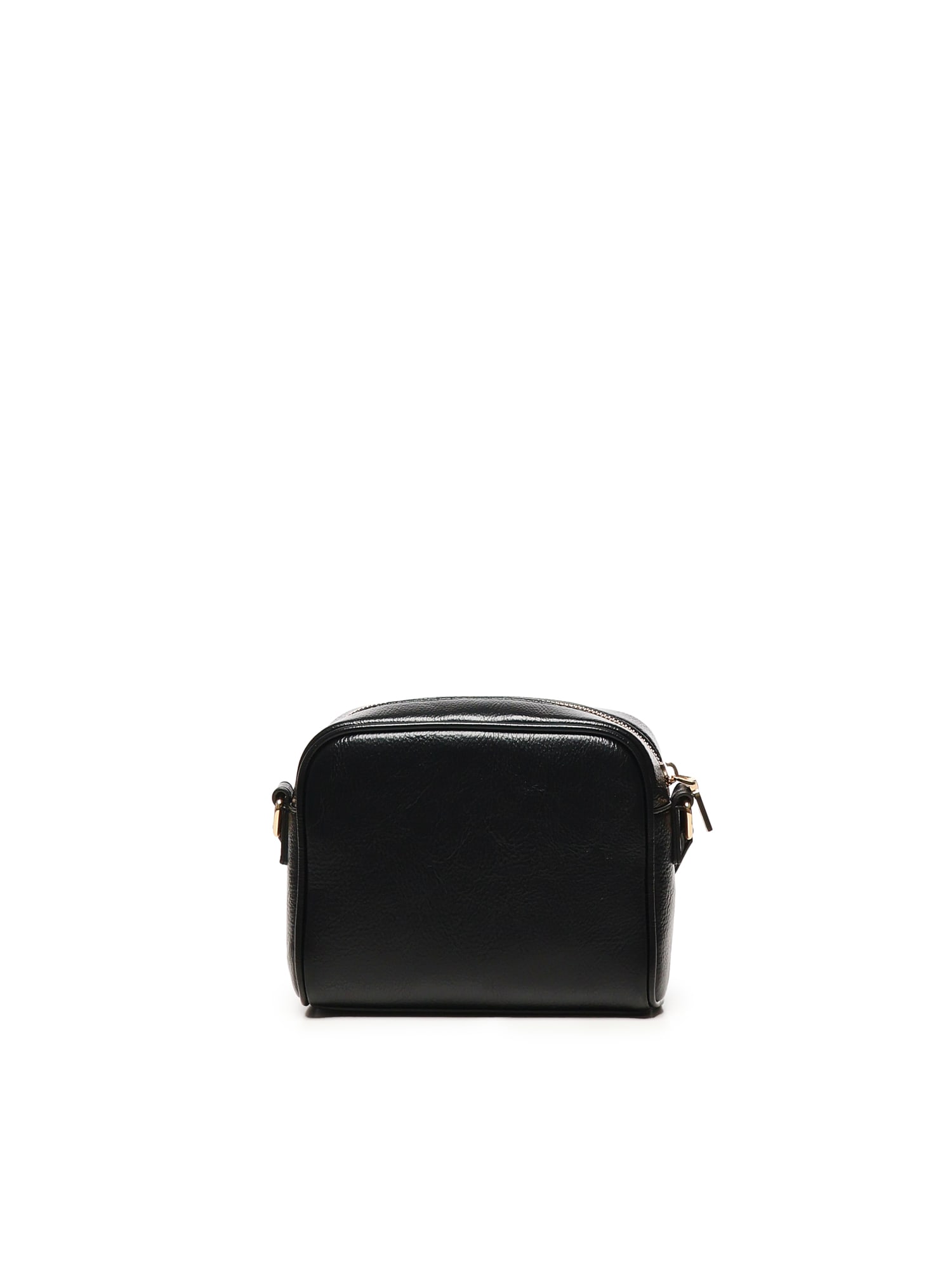 Love Moschino Shoulder Bag With Logo In Black
