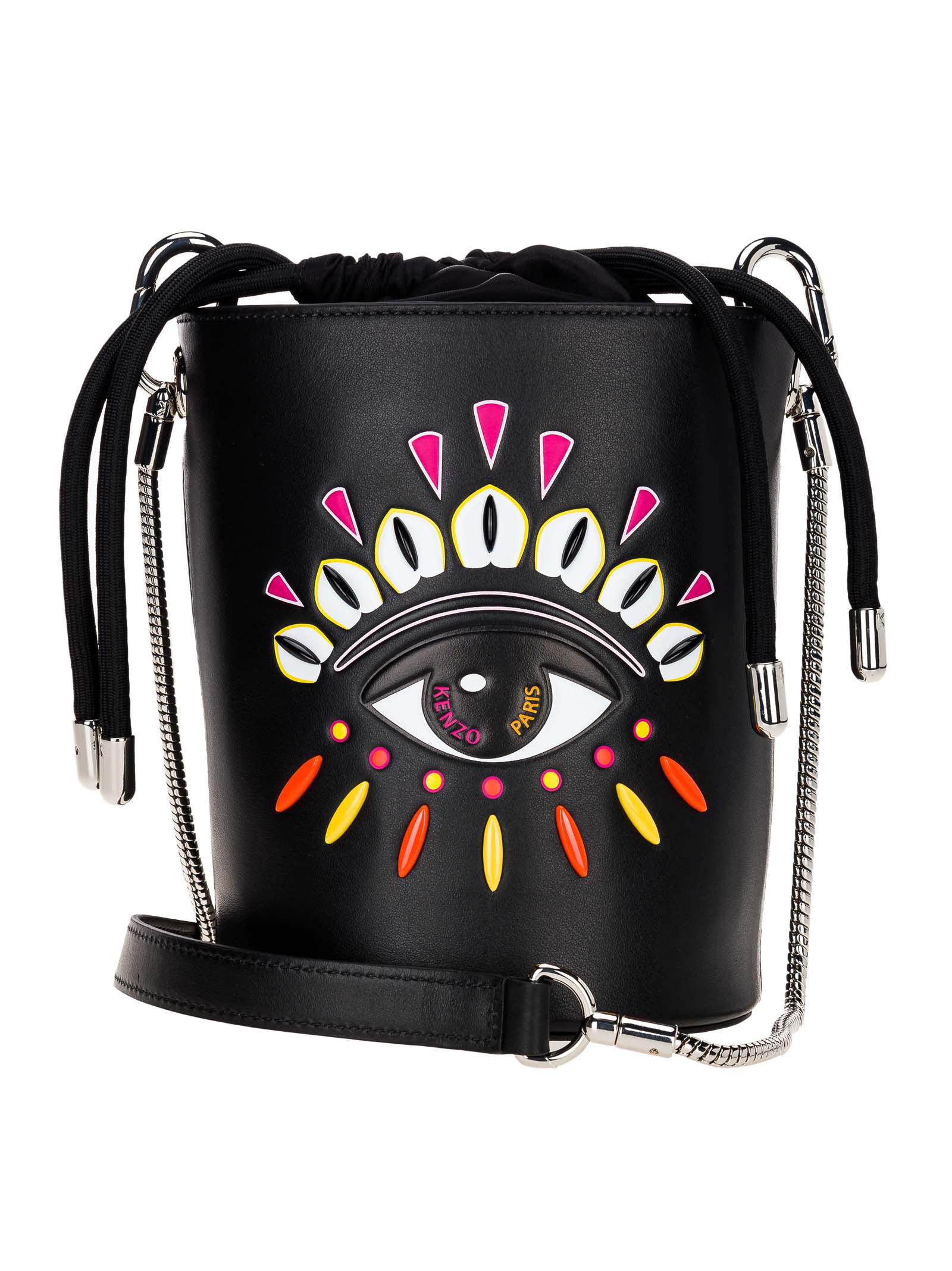 kenzo eye bucket bag