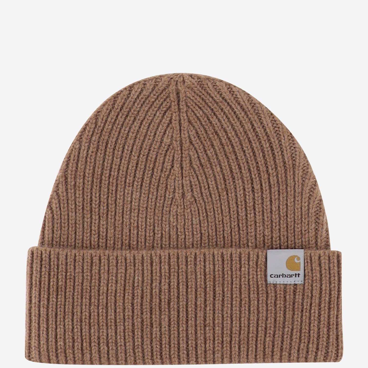 Shop Carhartt Wool Blend Beanie In Brown