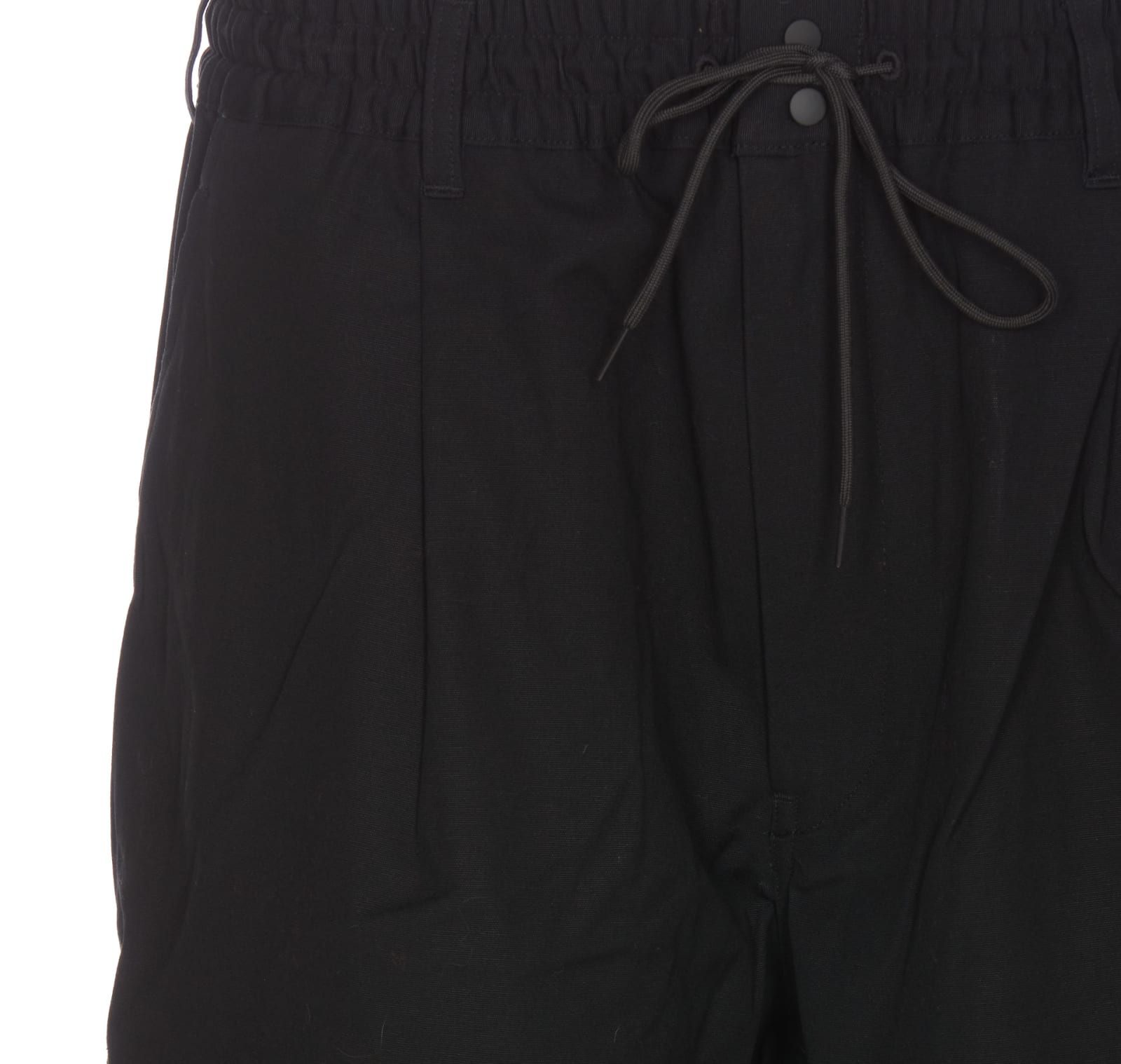 Shop Y-3 Logo Workwear Pants In Black