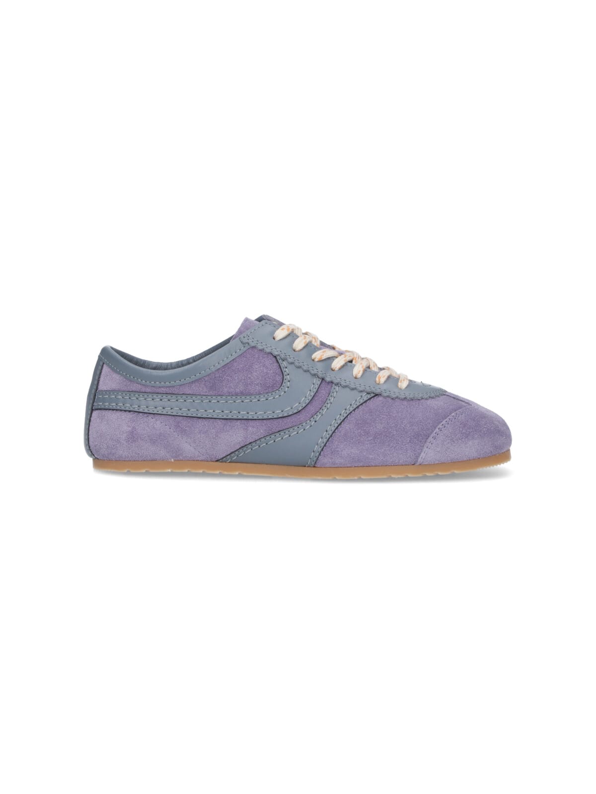 Dries Van Noten Suede Sneakers In Gray