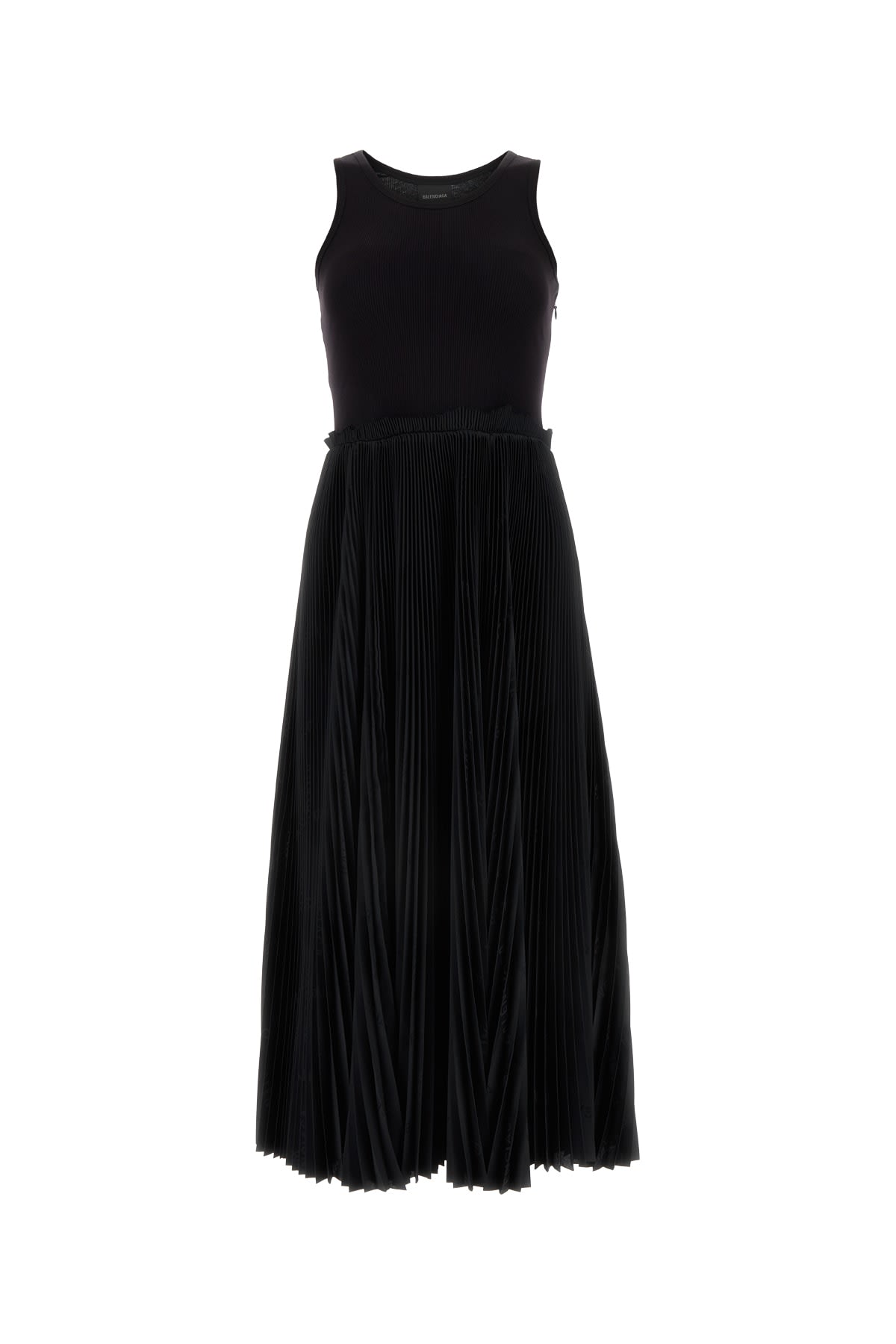 ワンピース Balenciaga Tanktop Pleat Dress Balenciaga Women Tanktop Pleat Dress In Black | ModeSens