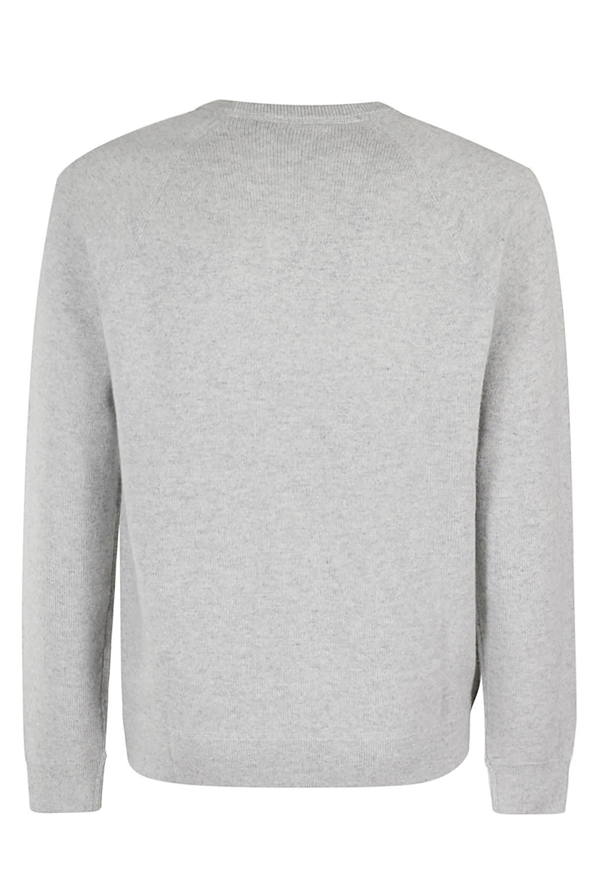 Mc2 Saint Barth Maglia G Collo Taglio Felpa Lana Cash In ml Light Melange