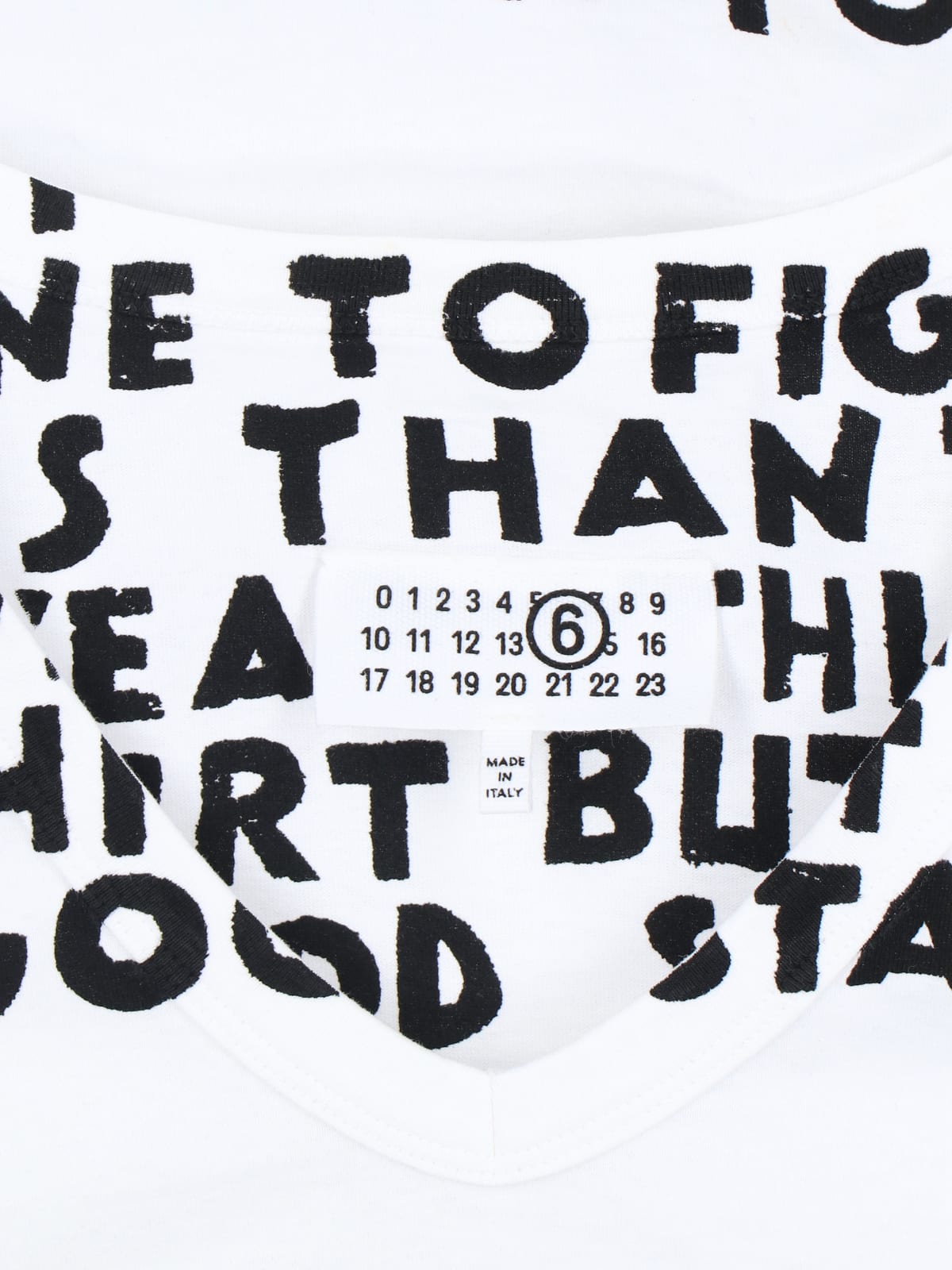 Mm6 Maison Margiela V-neck T-shirt