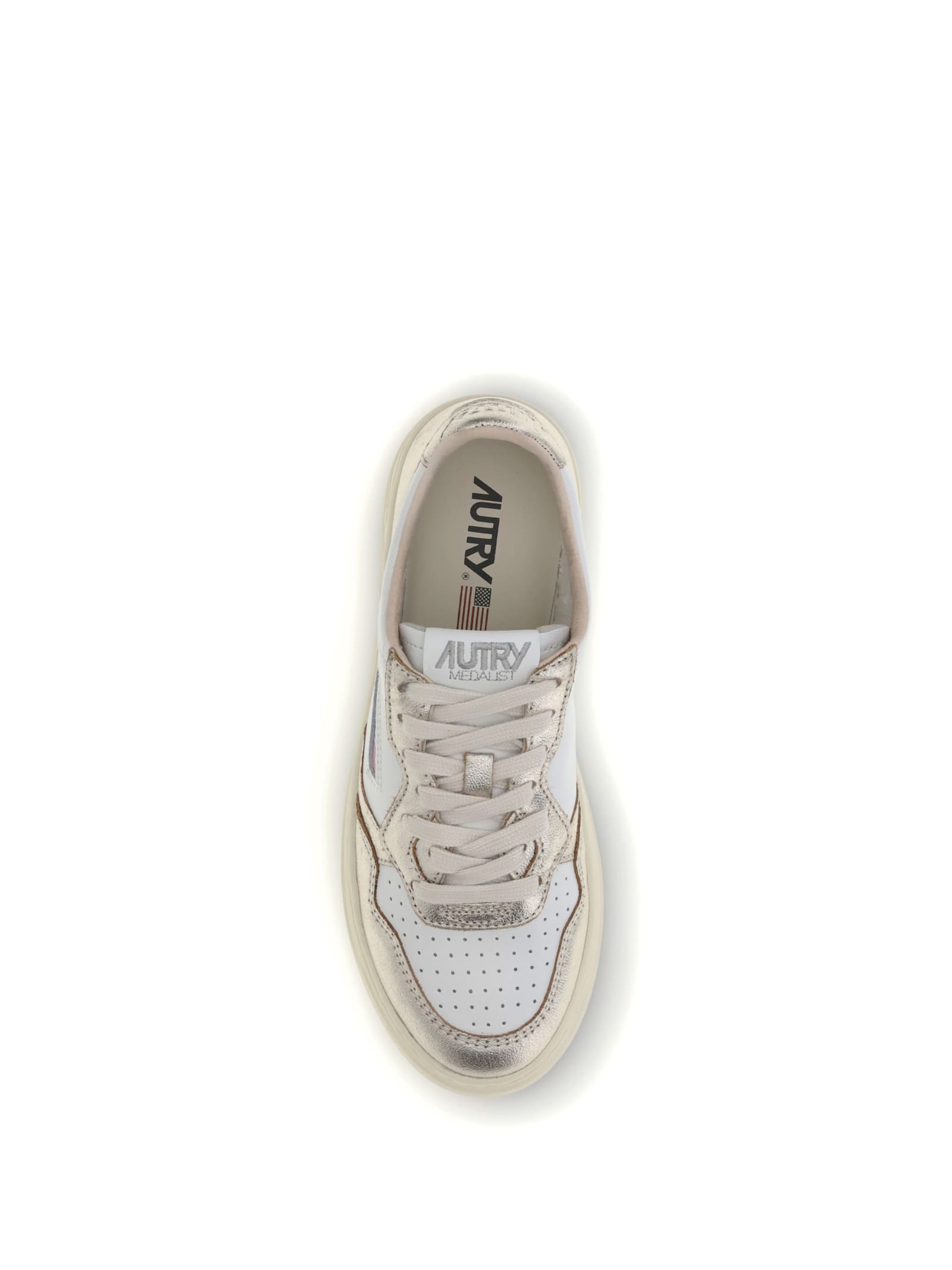 Autry Medalist Low Sneakers In White