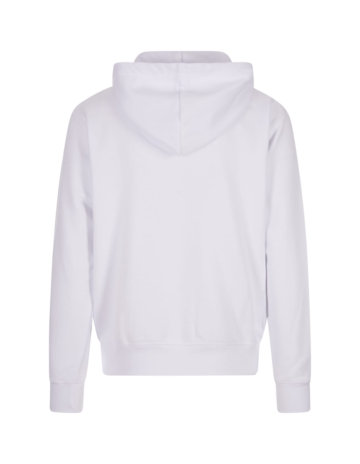 Shop Dsquared2 White  Cool Fit Zip Hoodie