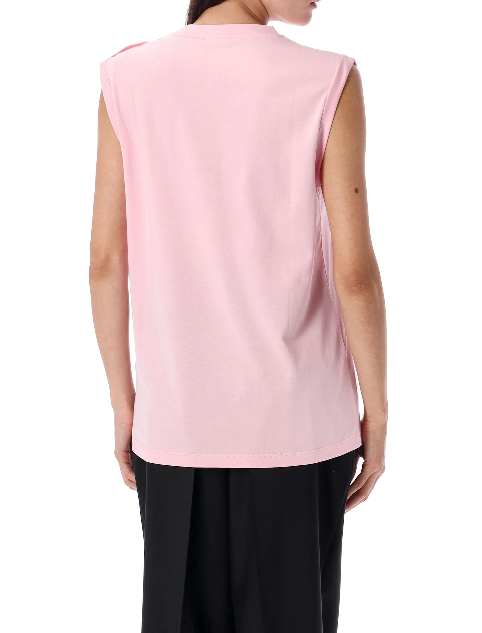 Balmain Paris Tank Top In Pink