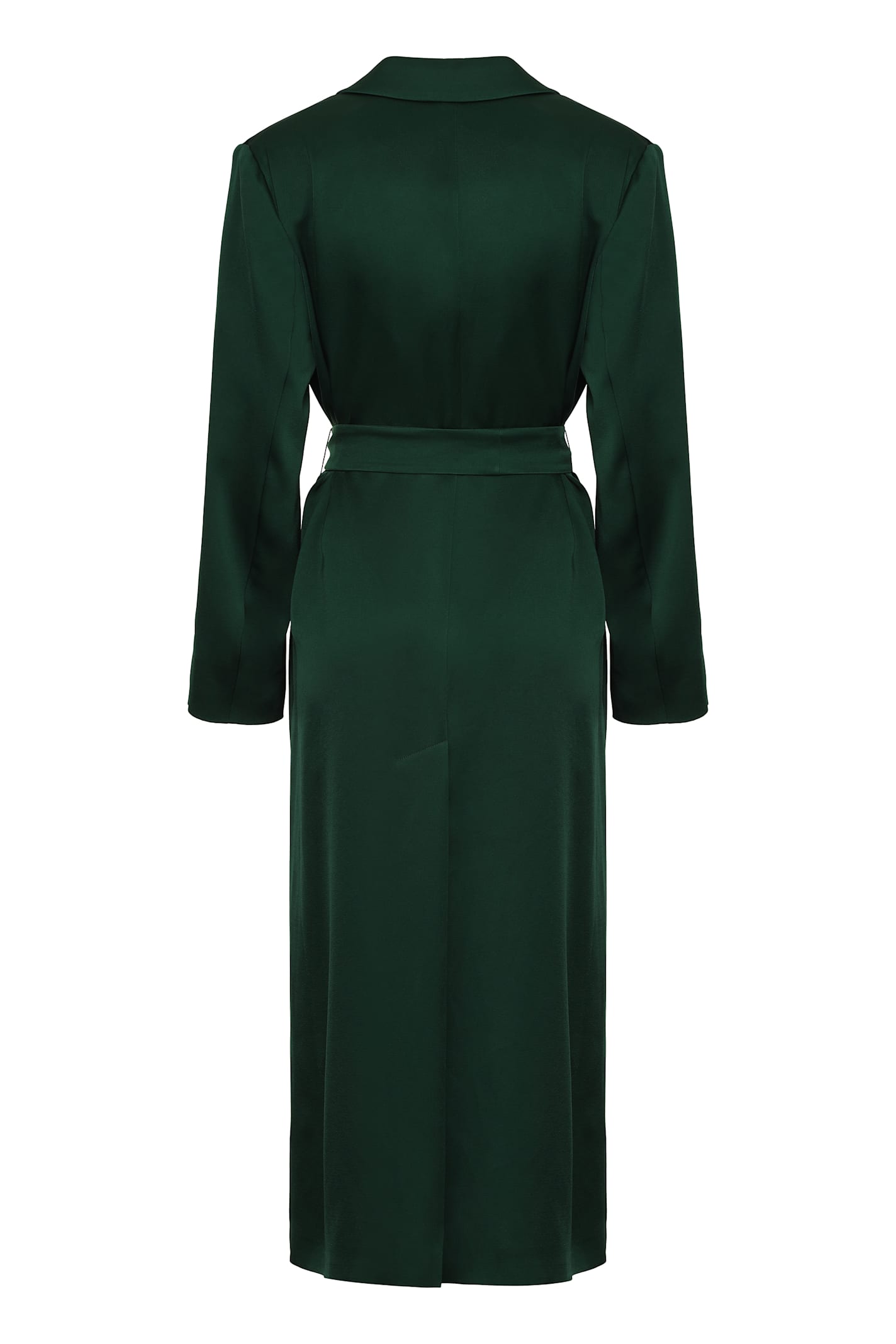 Max Mara Studio Giselda Overcoat In Green