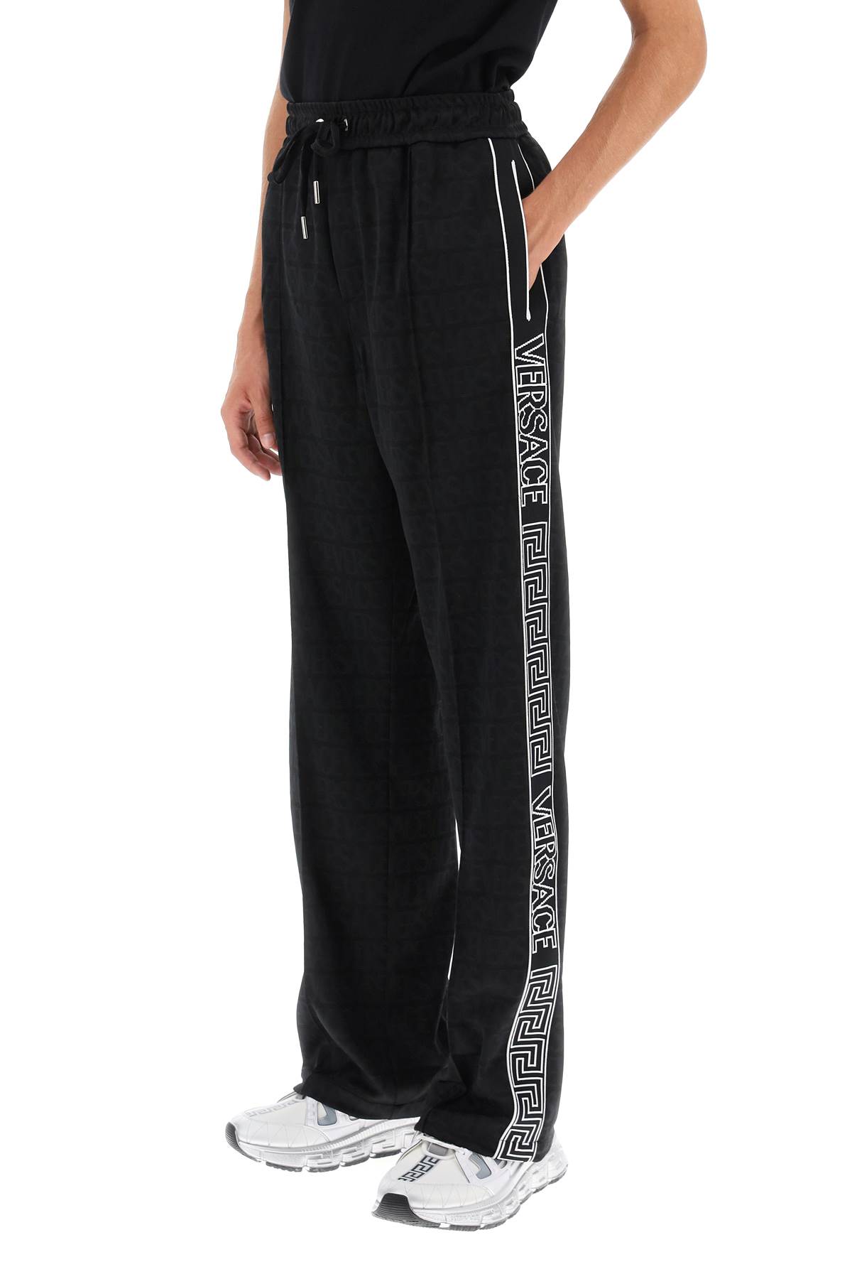 Versace Trouser In Black