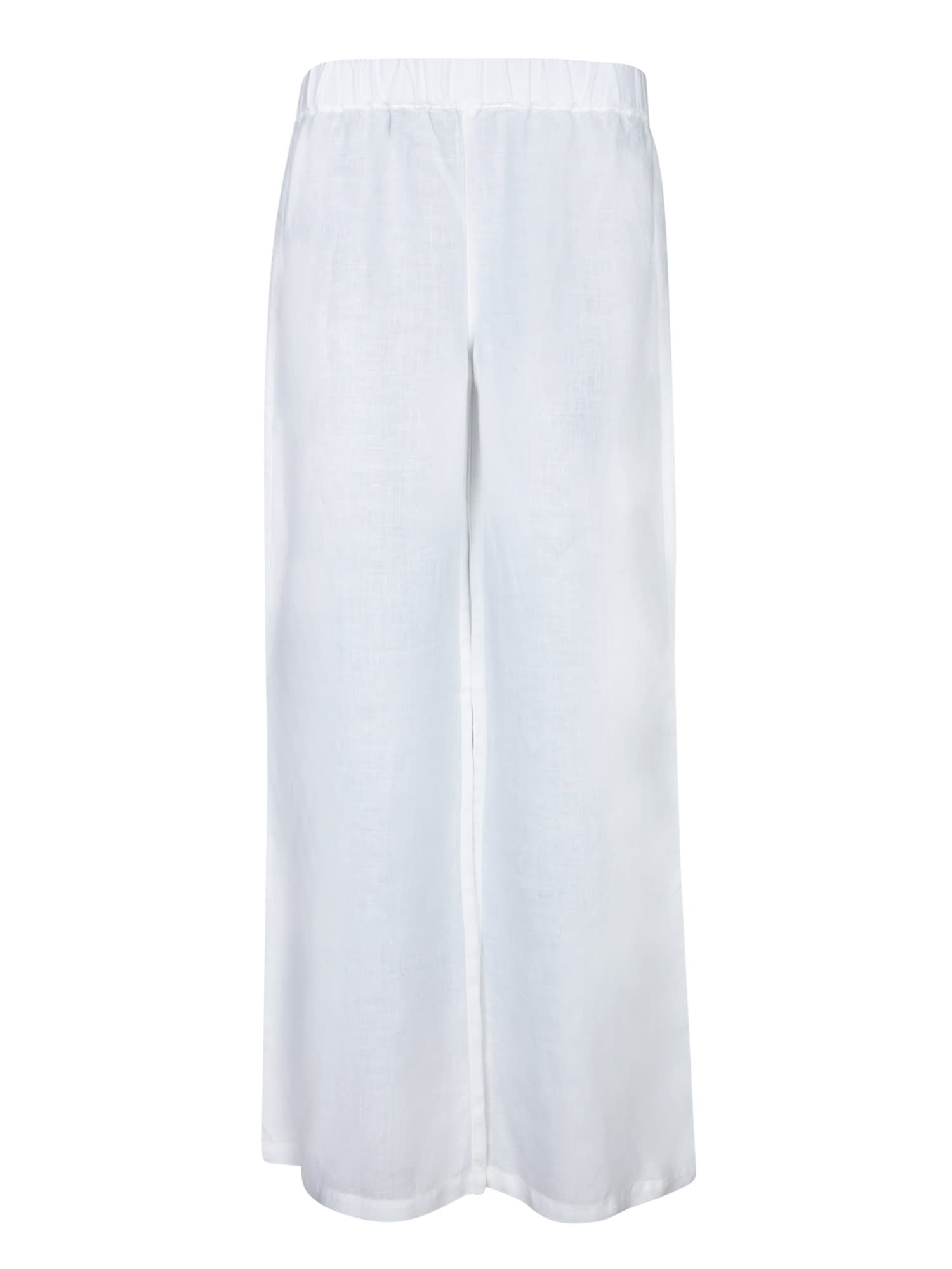 White Linen Trousers