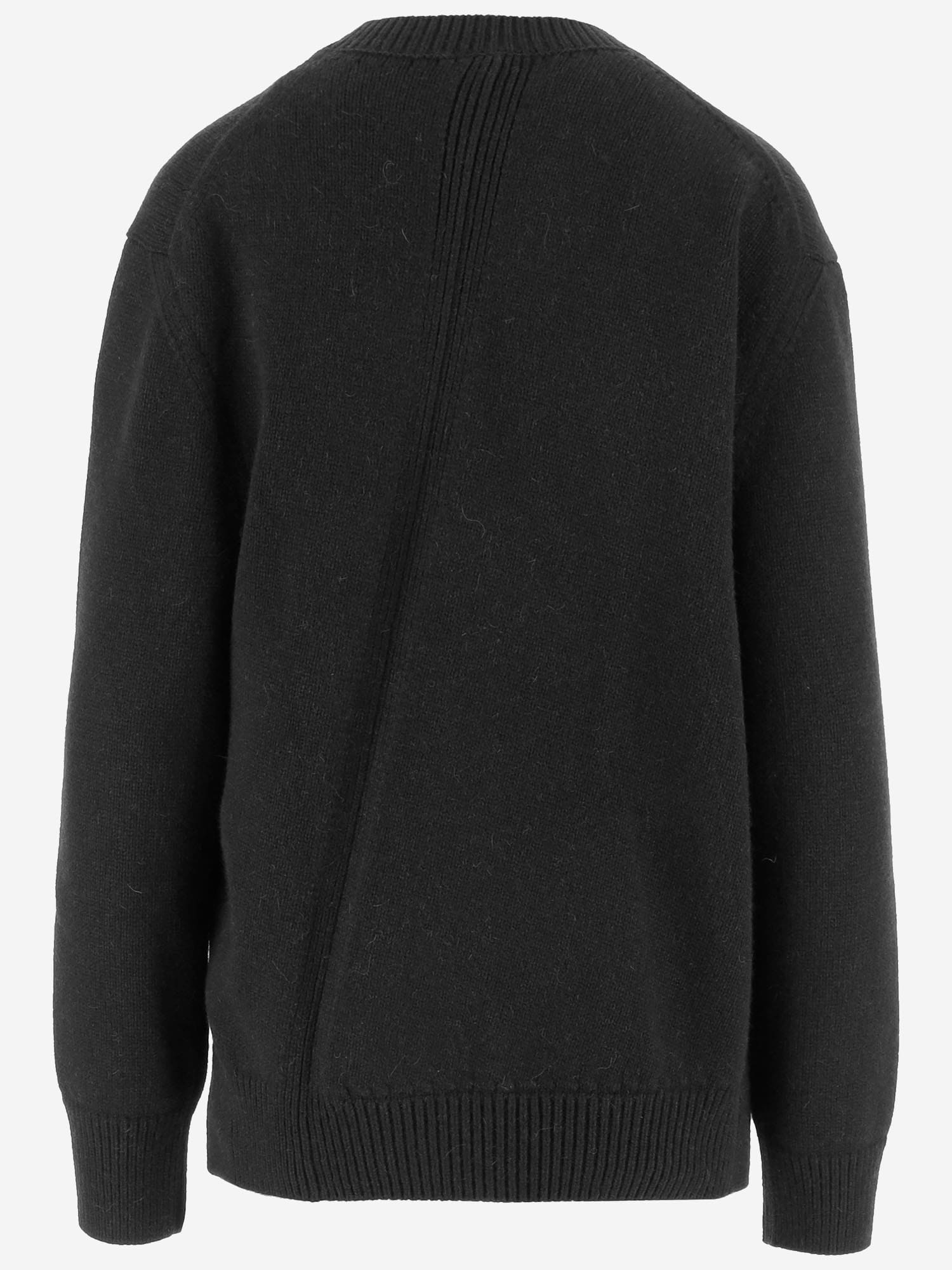 Jil Sander Asymmetrical Wool-blend Sweater