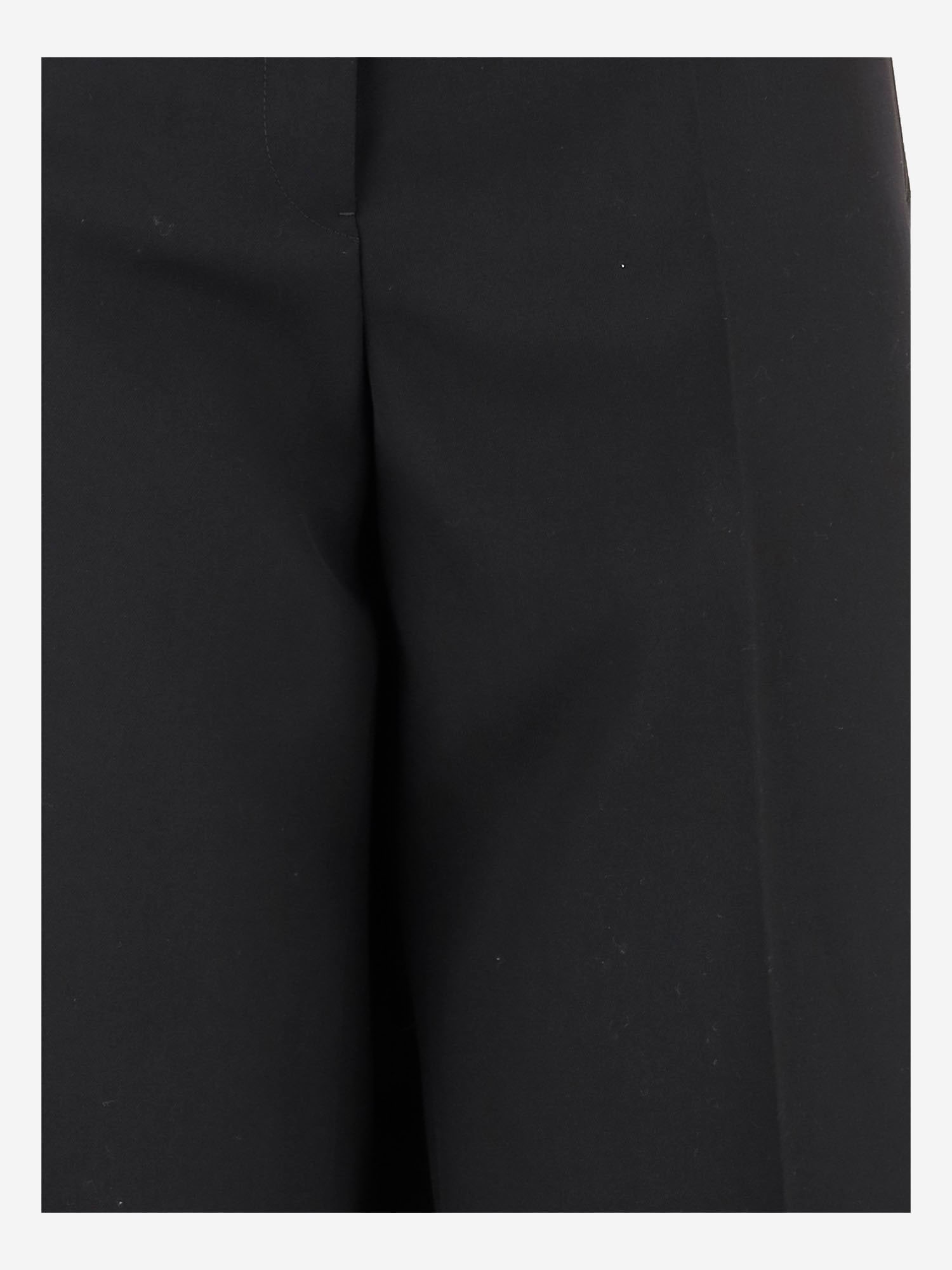 Jil Sander Wool Trousers In Black