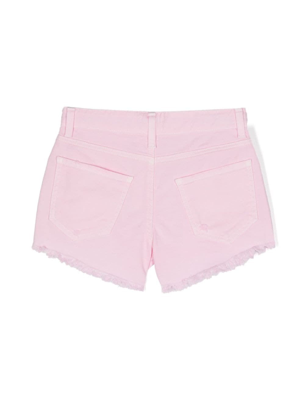 Shop Miss Grant Shorts Con Strappi In Pink