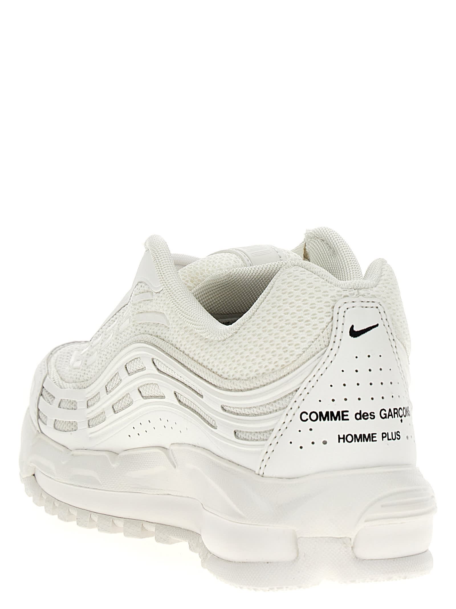 Shop Comme Des Garçons Homme Deux Comme Des Garçons Homme Plus X Nike Sneakers In White