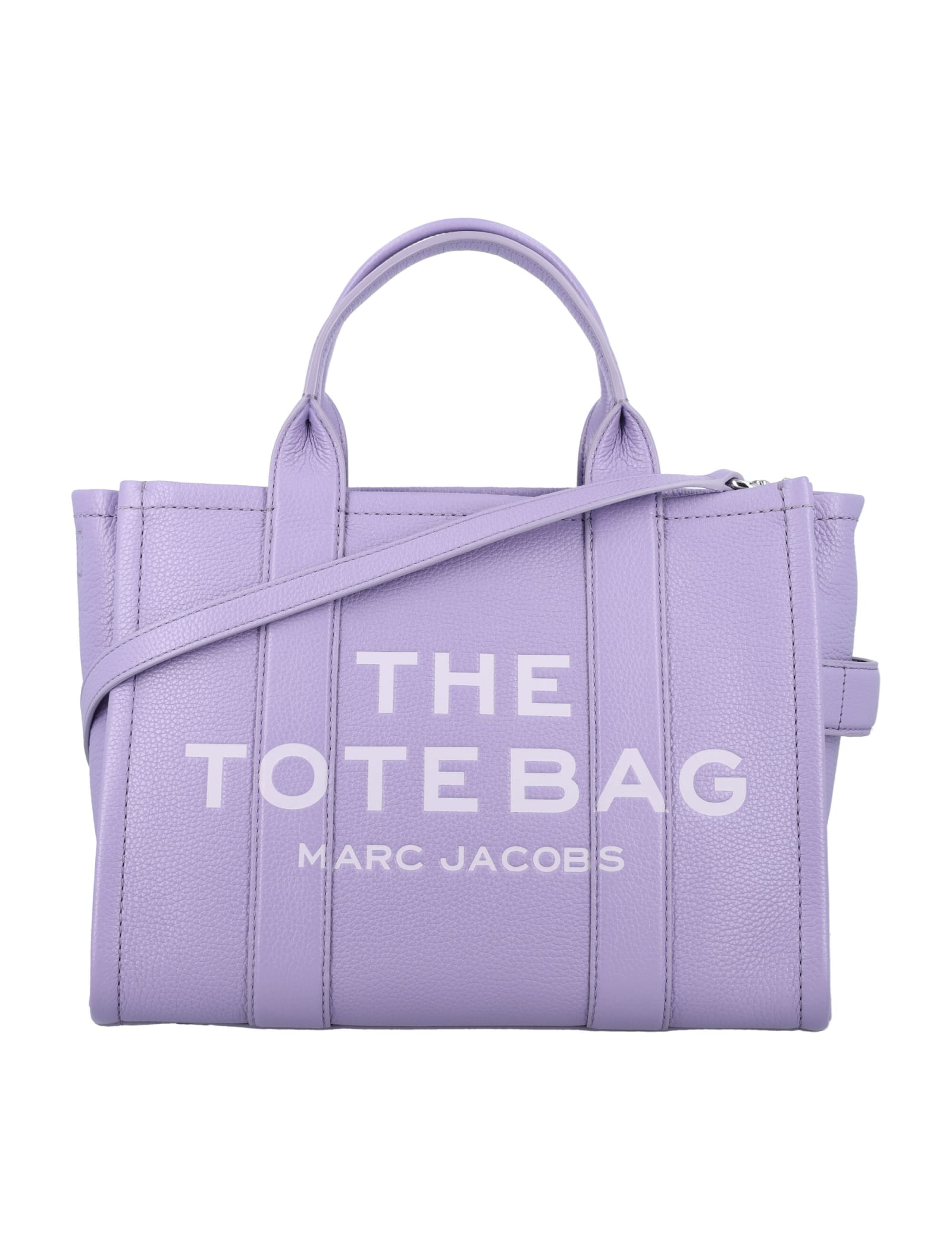 Marc Jacobs The Medium Tote Bag Daybreak in Cotton/Leather with