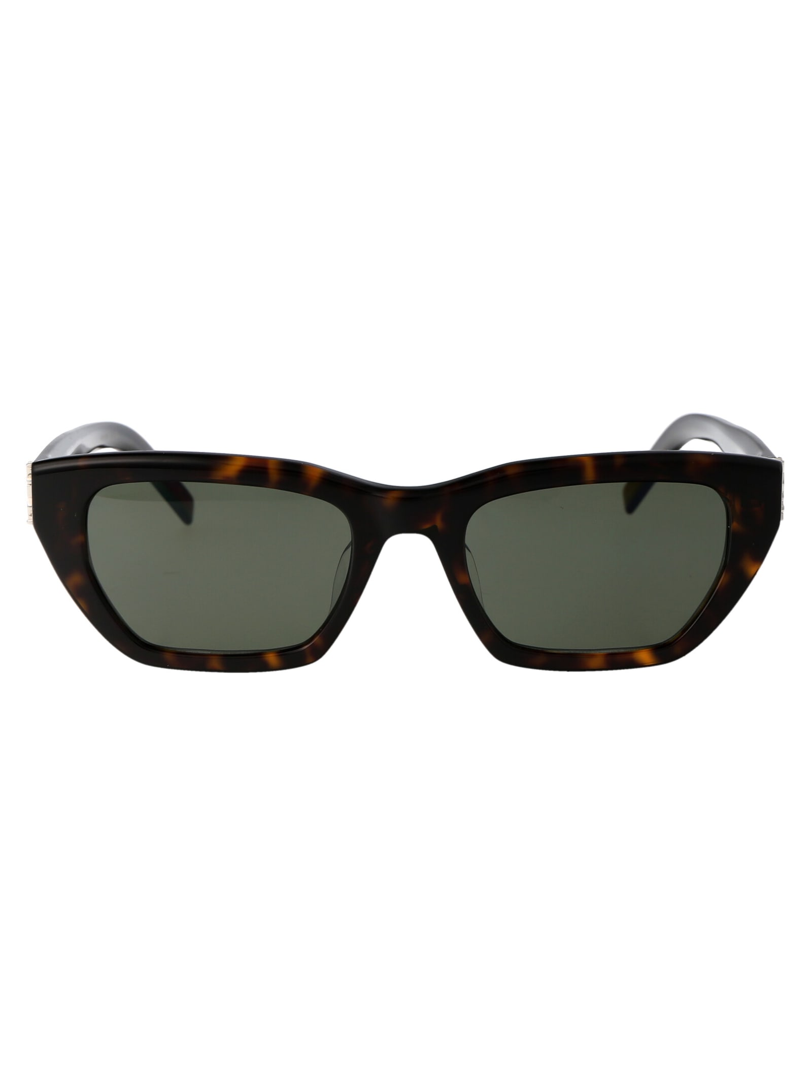 Saint Laurent Sl M127/f Sunglasses In 002 Havana Havana Grey