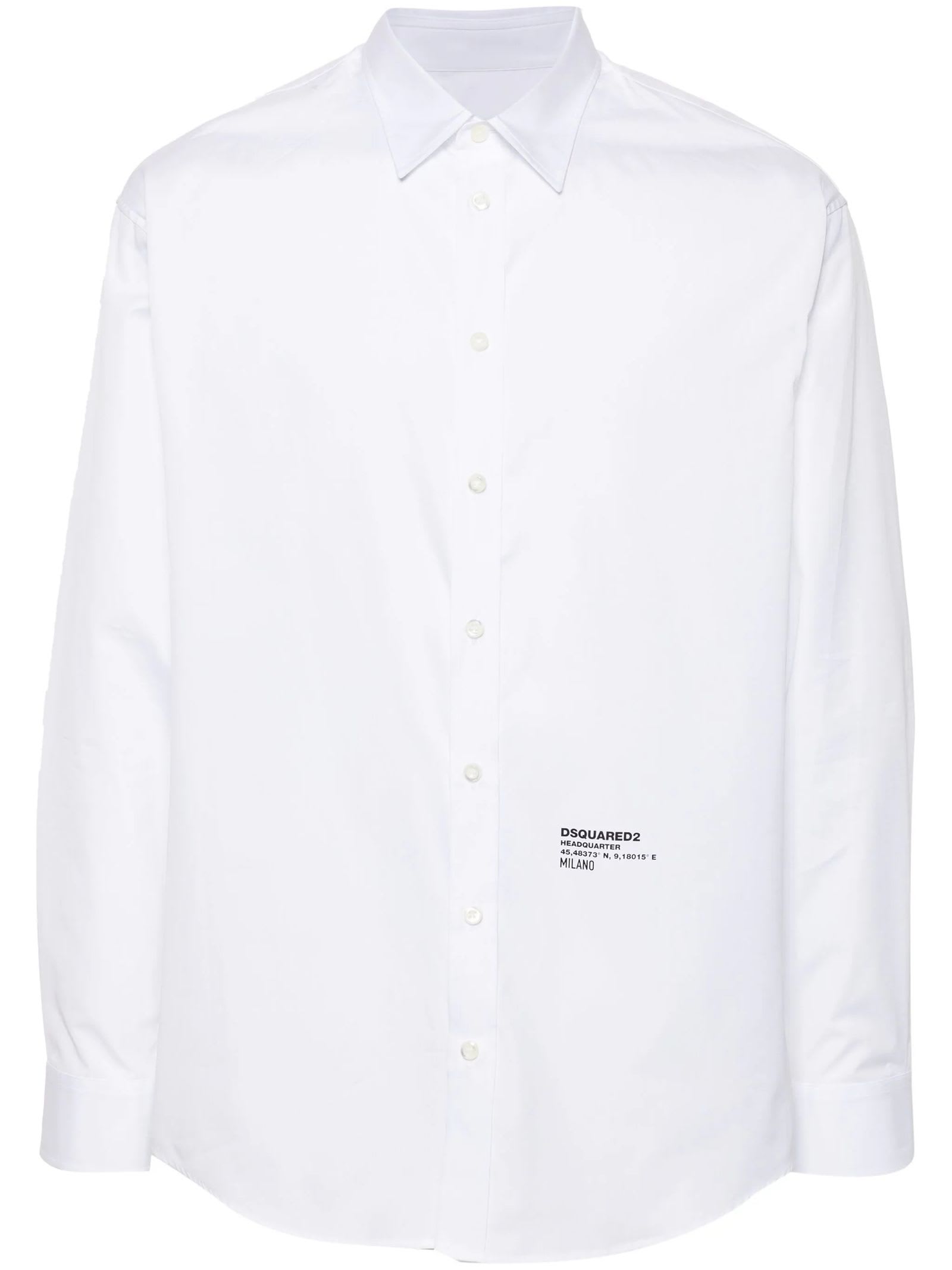 Shop Dsquared2 Shirts White