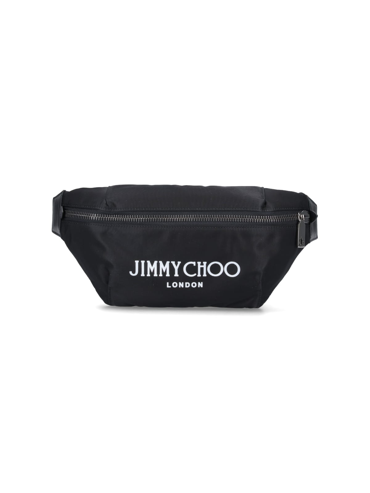 Shop Jimmy Choo Finsley Fanny Pack In Black