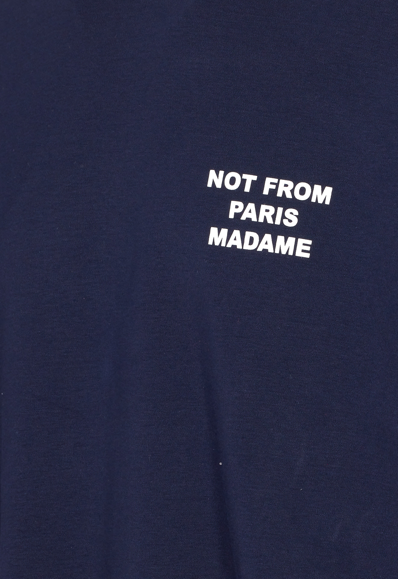 Drôle De Monsieur Le Slogan T-shirt In Blue