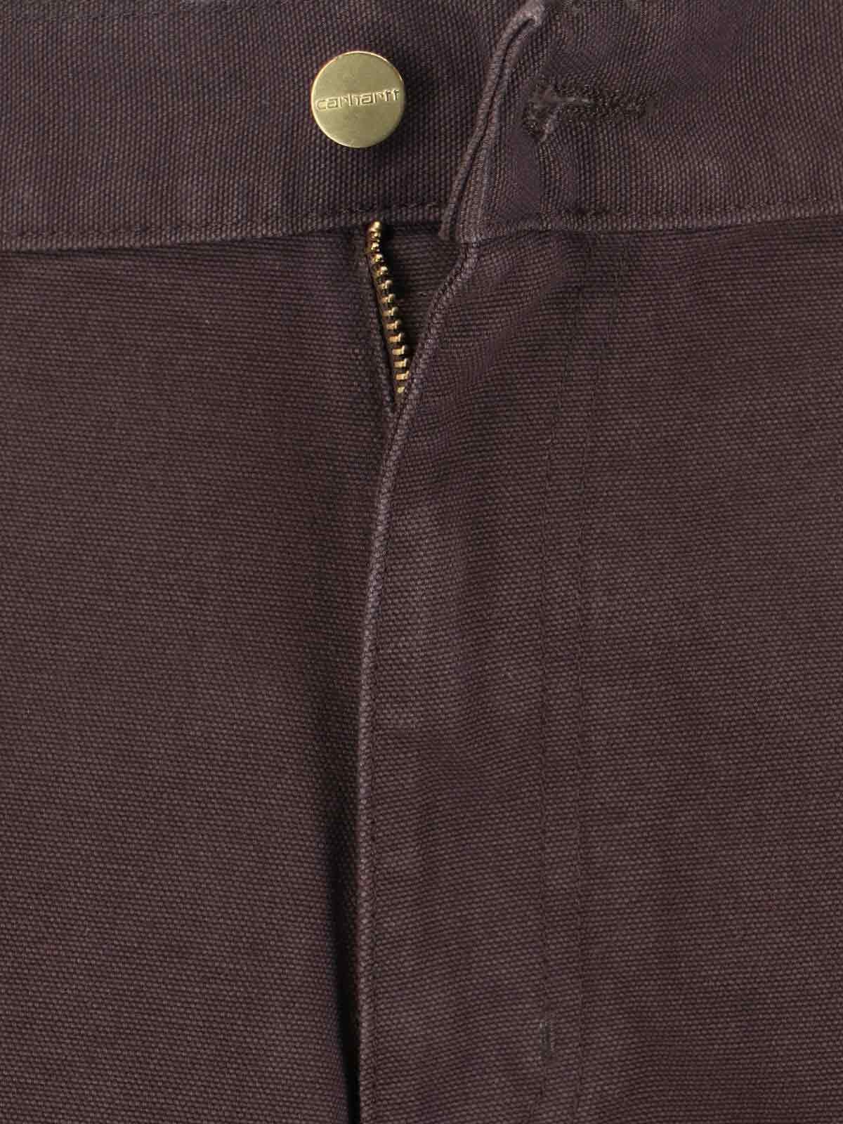 Carhartt Straight-leg Trousers In Brown