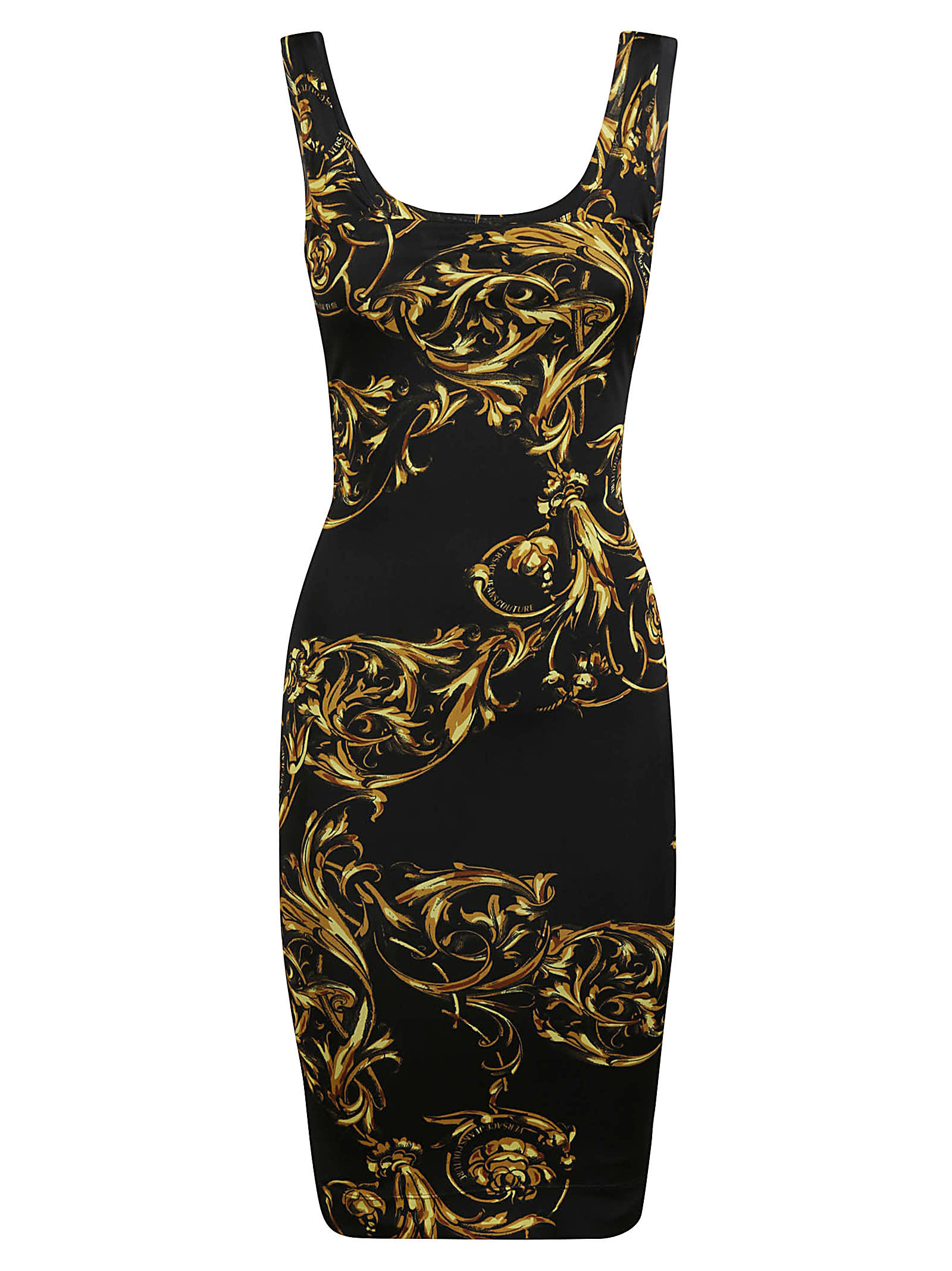 Versace Jeans Couture Sleeveless Printed Dress