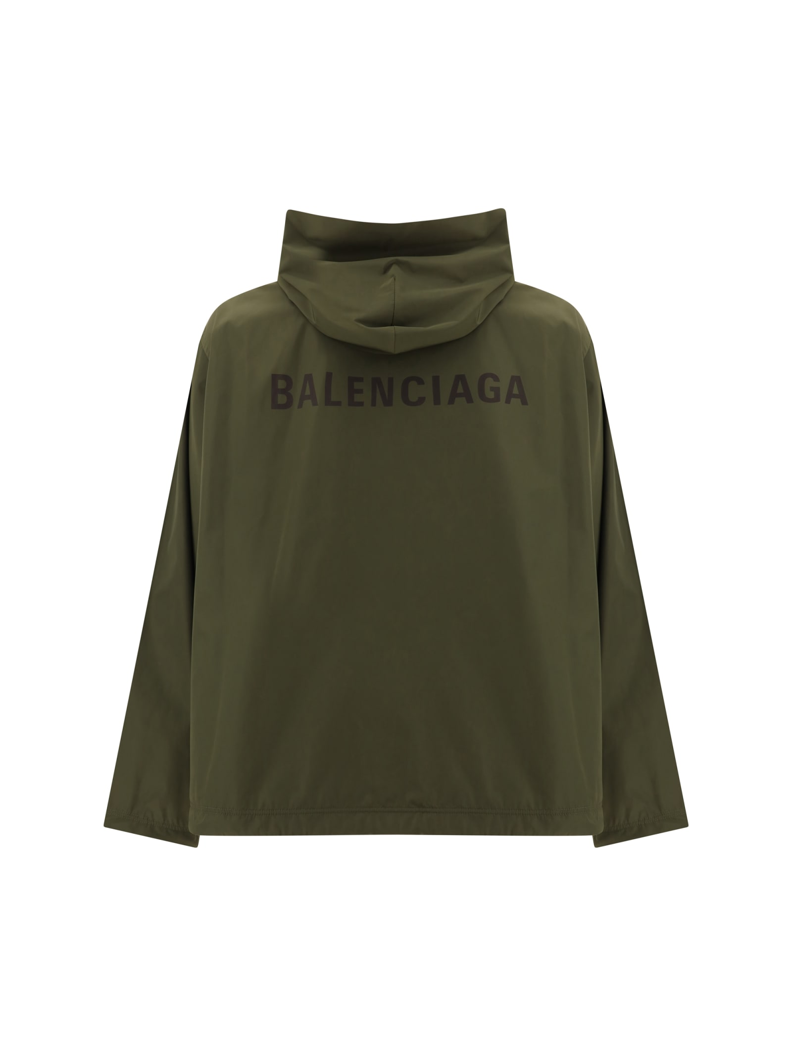 Shop Balenciaga Jacket In Khaki