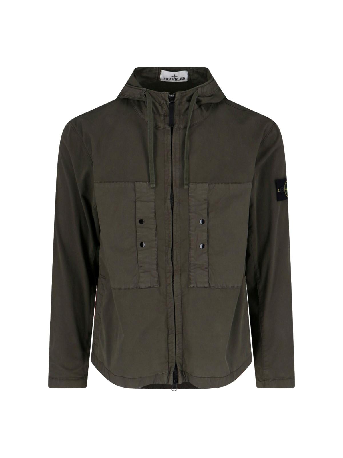Stone Island Logo Zip Jacket