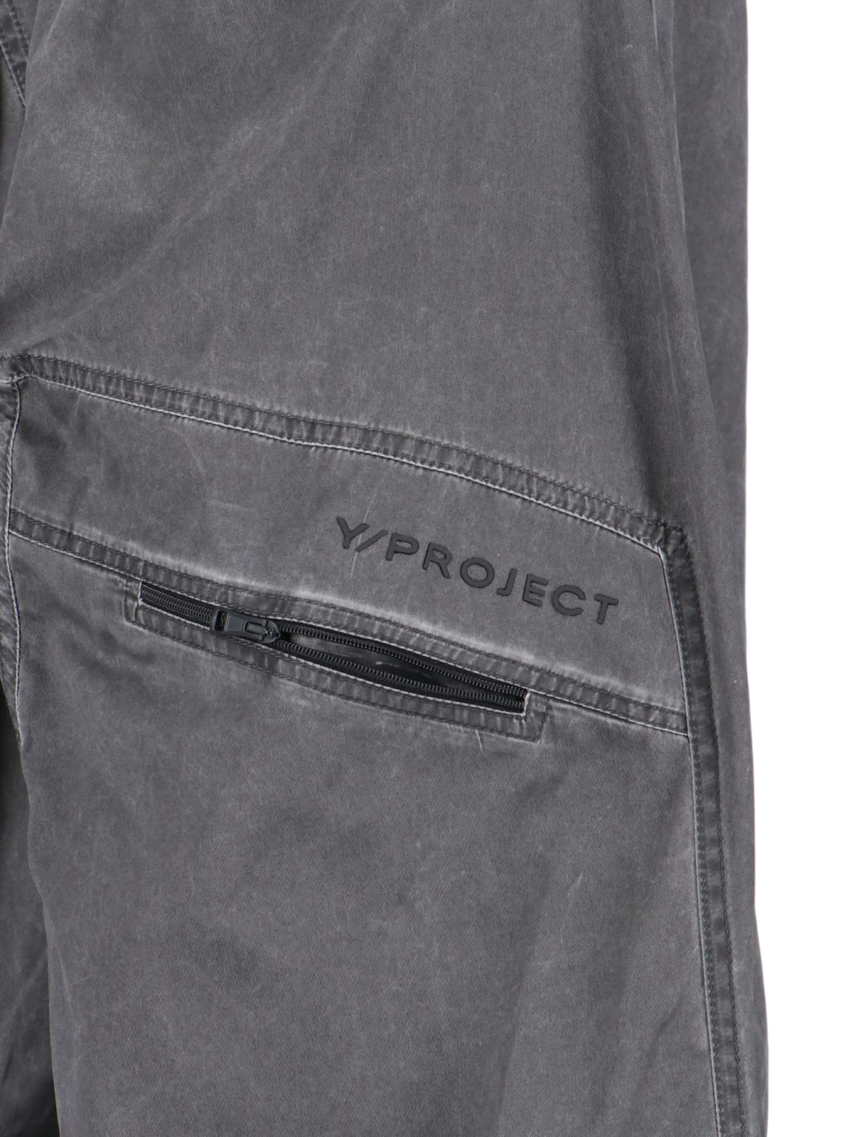 Shop Y/project Cargo Trousers In Black