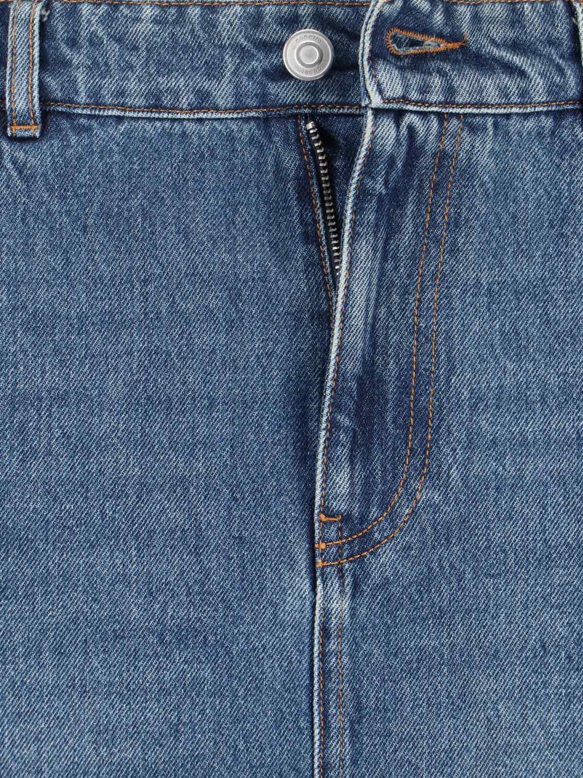 Coperni Garder Maxi Skirt In Blue