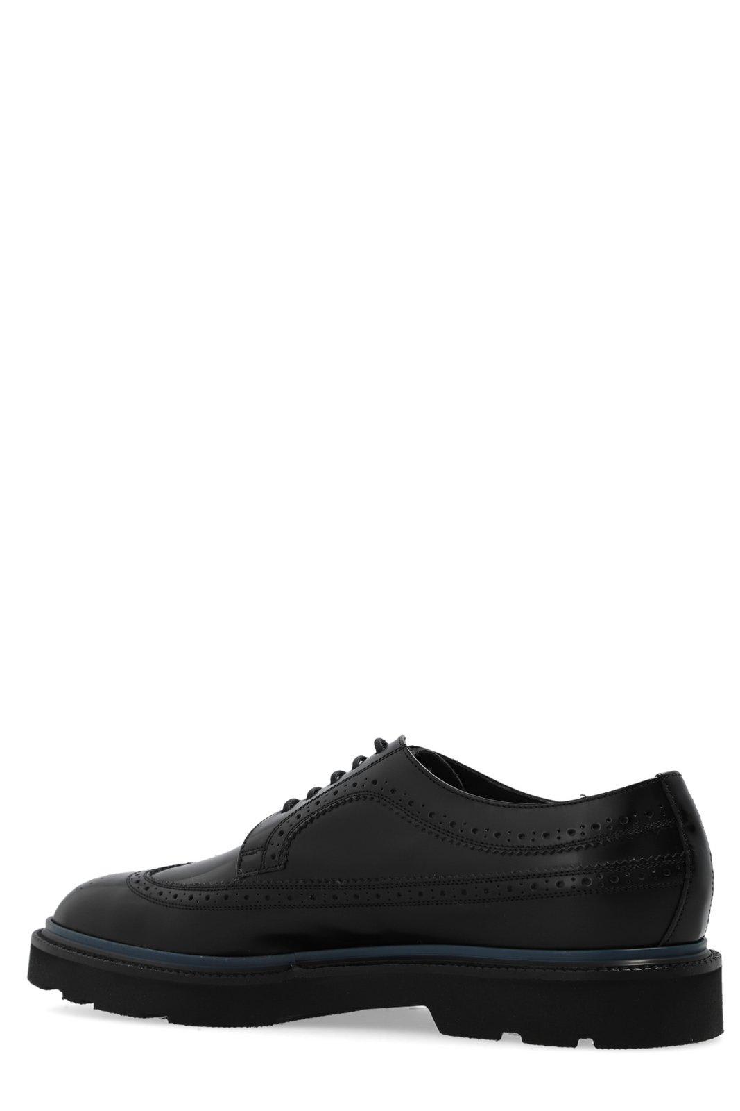 Shop Paul Smith Count Brogues In Black