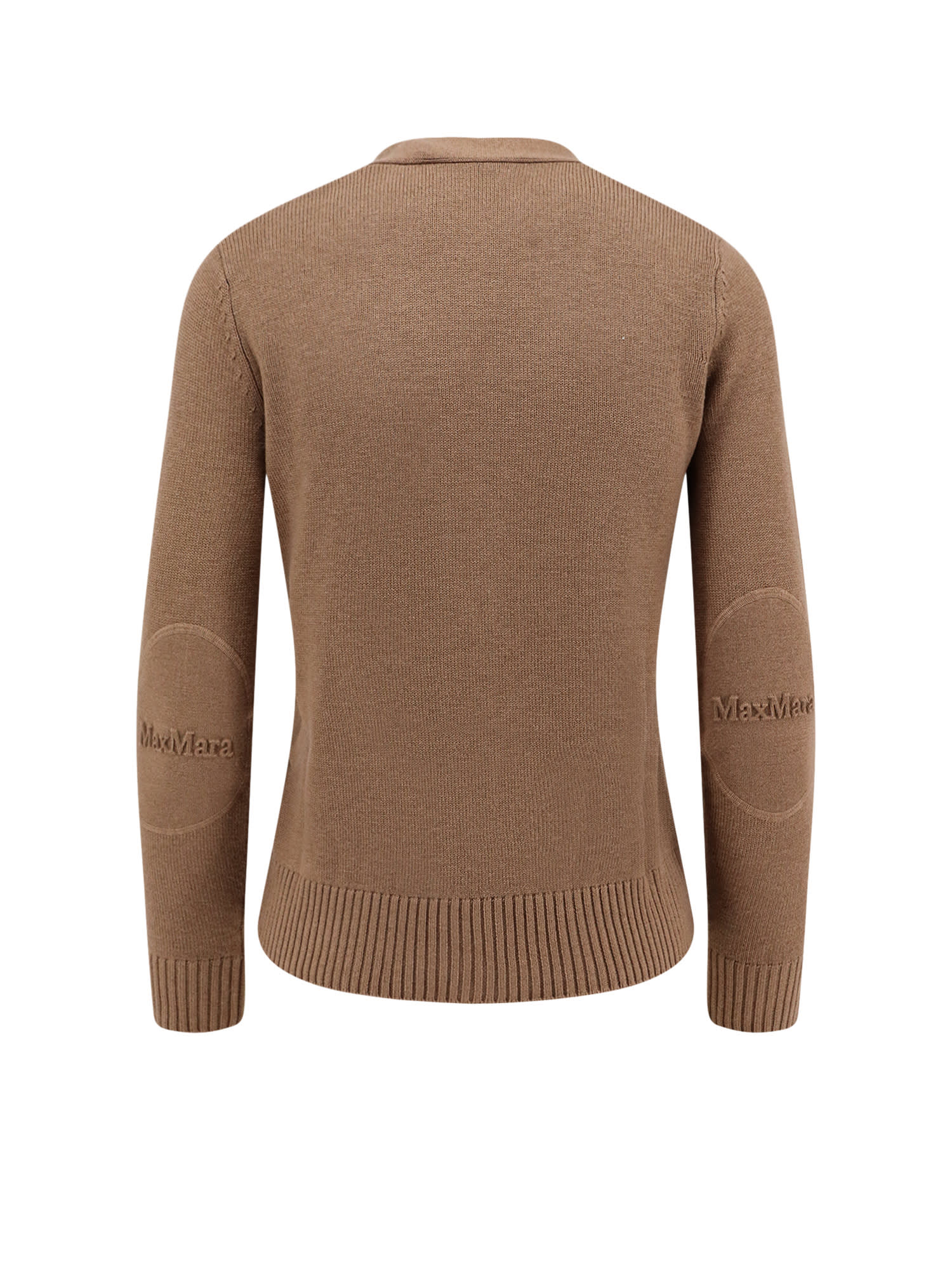 's Max Mara Apollo Wool Cardigan In Brown
