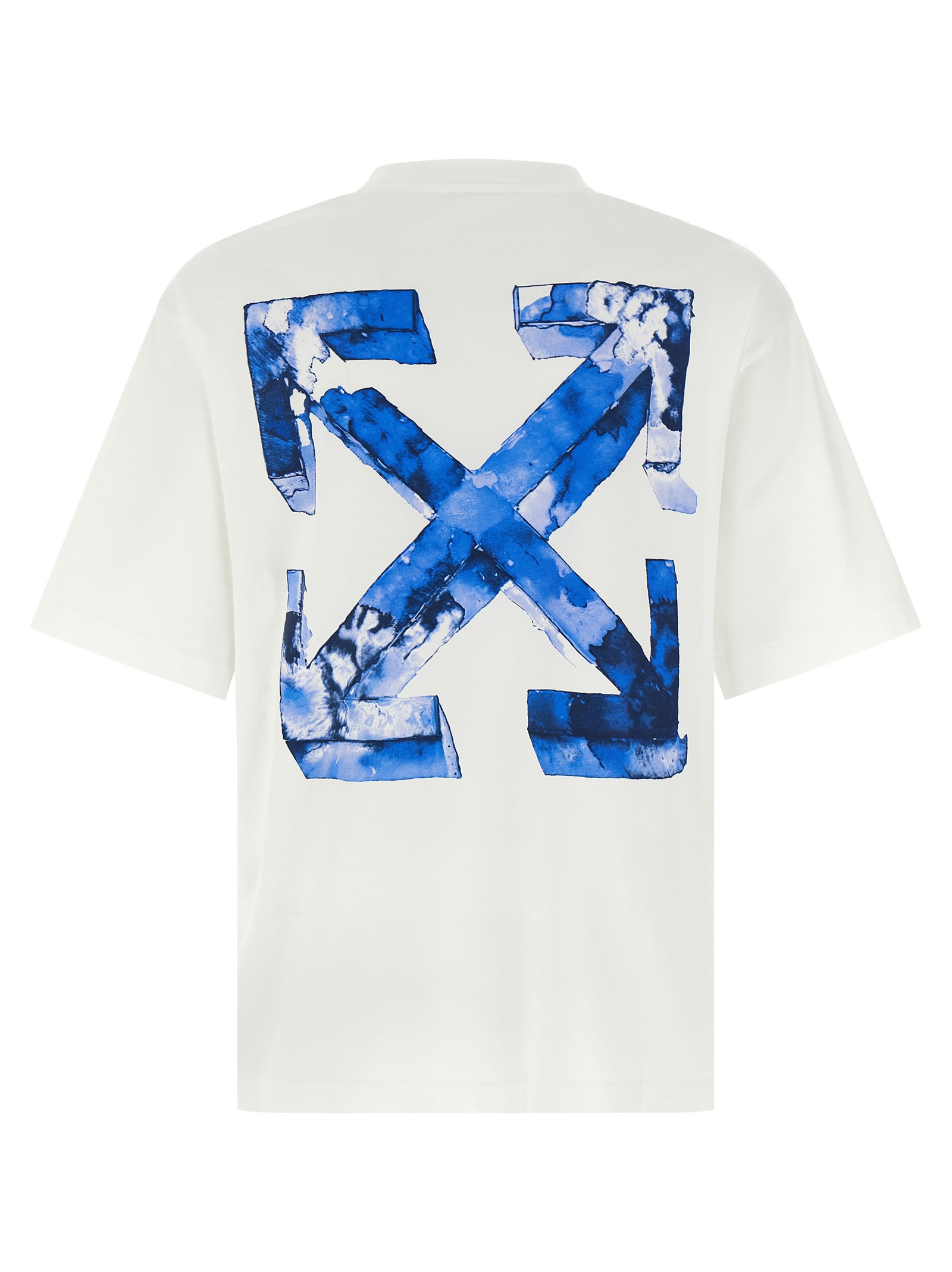 Off-white Arrow Graphic Short Sleeve T-shirt In White