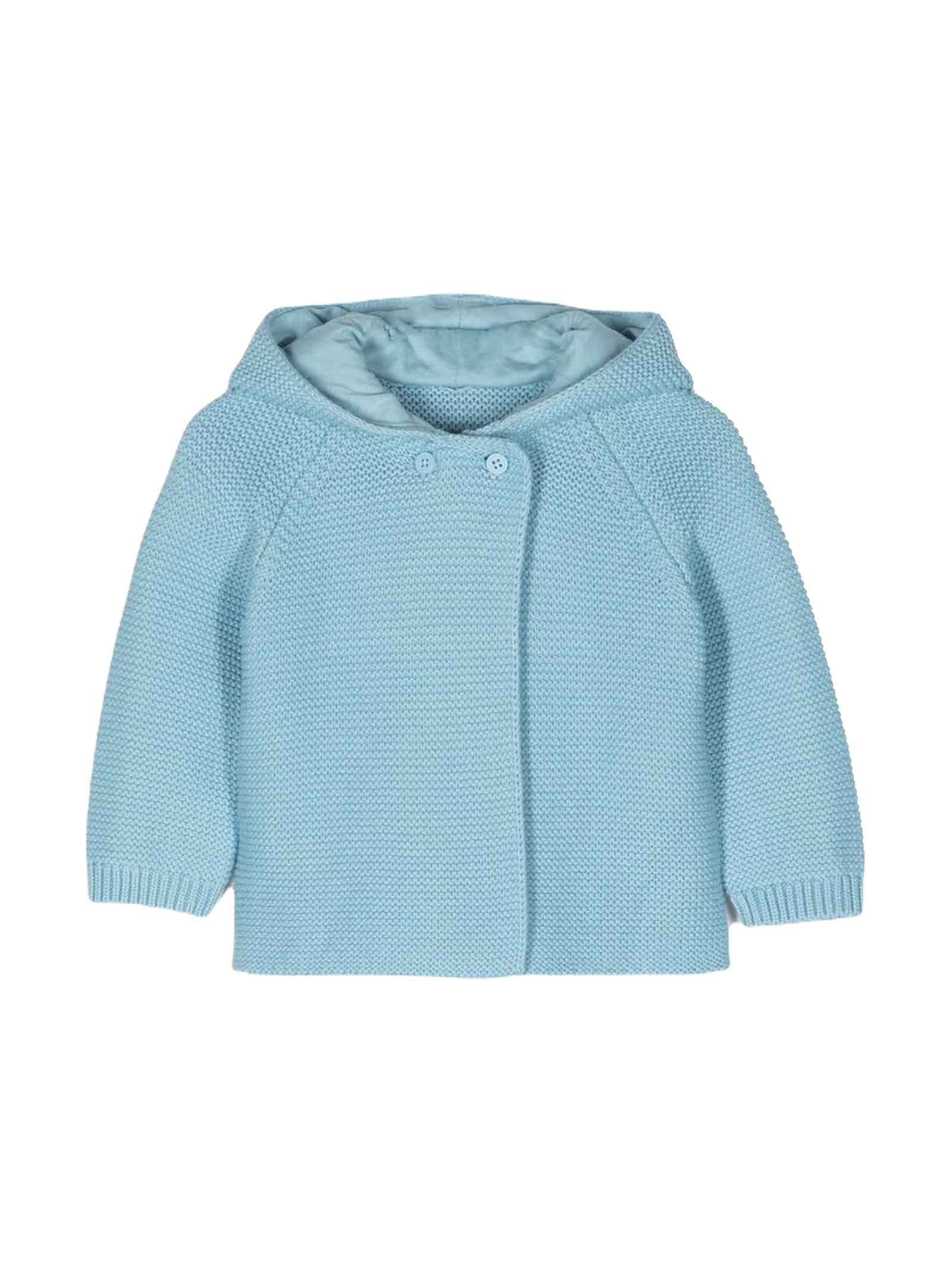 STELLA MCCARTNEY BLUE CARDIGAN BABY BOY