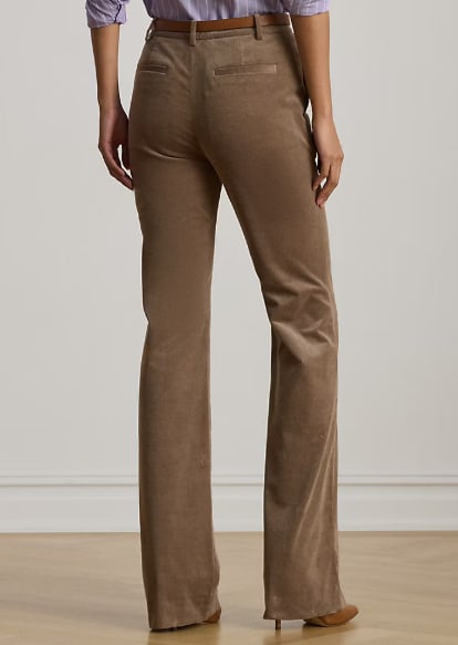 Polo Ralph Lauren Kaeden Full Lenght Flat Front In Brown