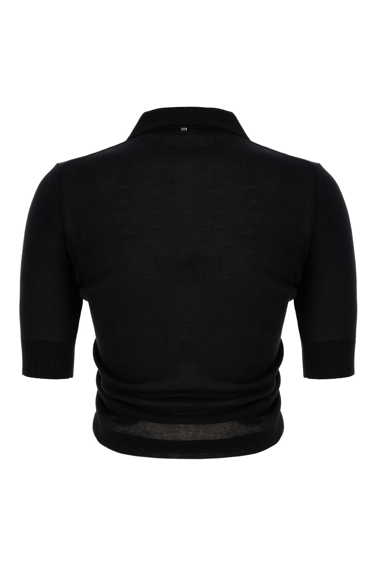 Sportmax Black Shaker Top In Nero