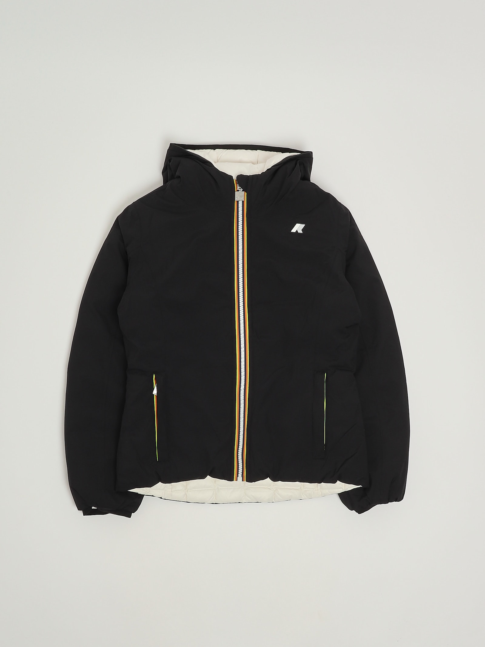 K-way Lily Termo Double Jacket In Black