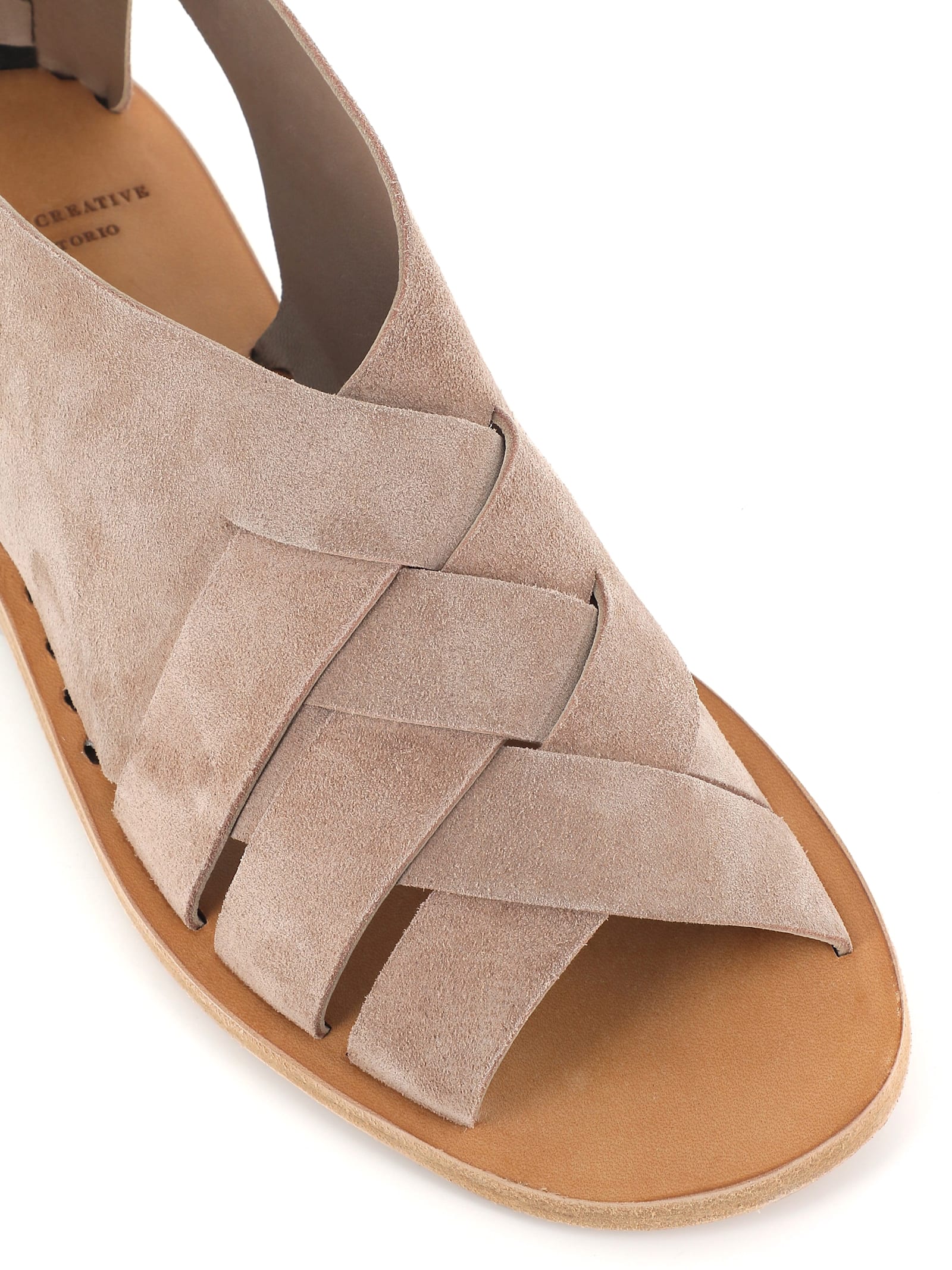 Officine Creative Sandal Itaca/048 In Beige