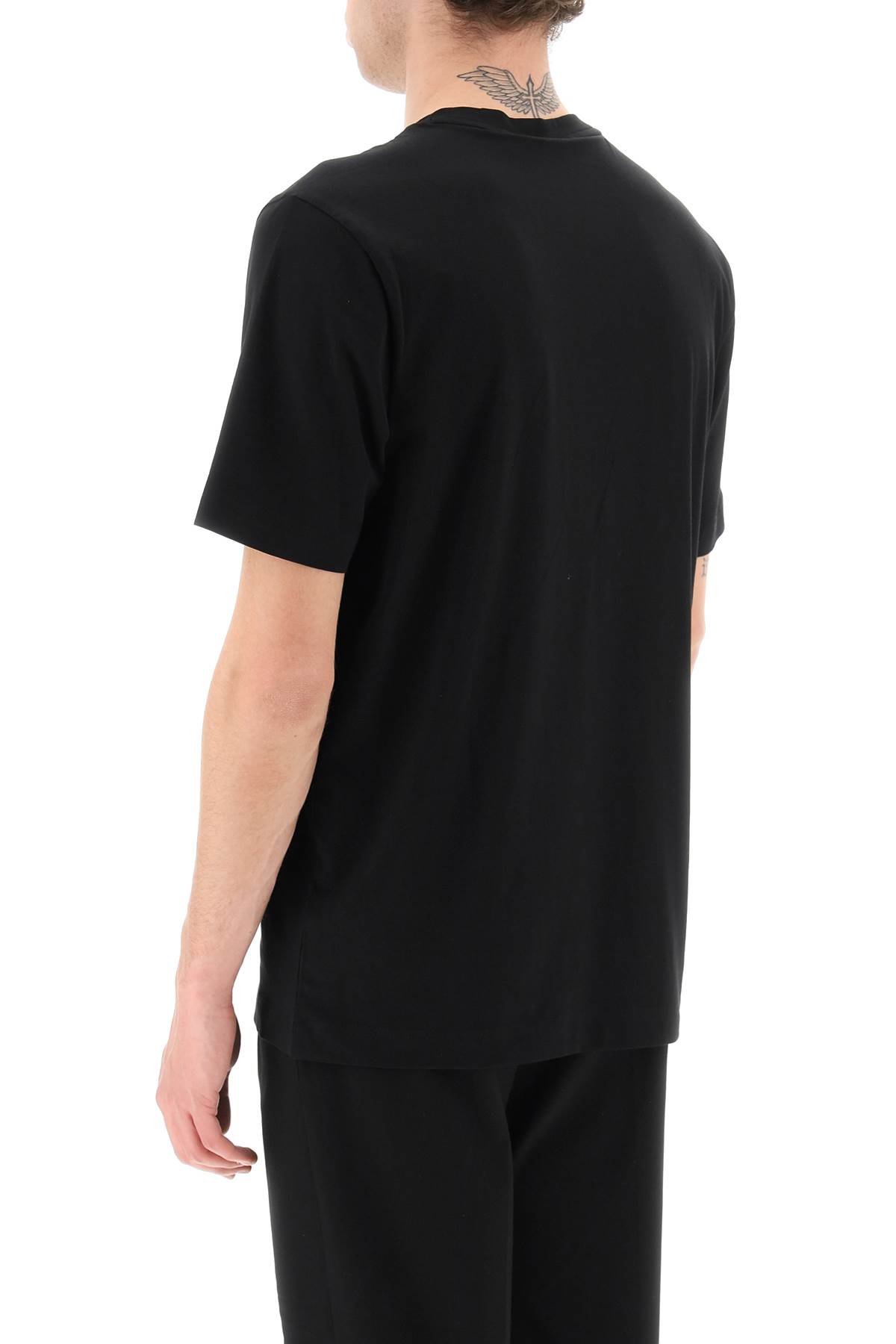 Shop Hugo Boss Tchup Relaxed Fit T-shirt In Black (black)