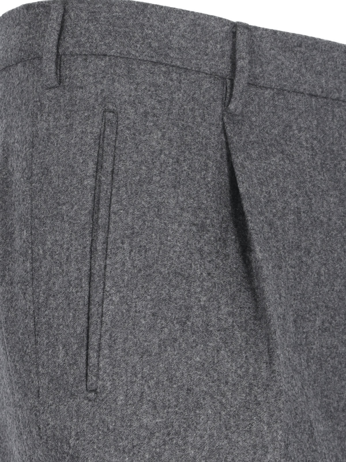 Shop Incotex Chinos In Gray